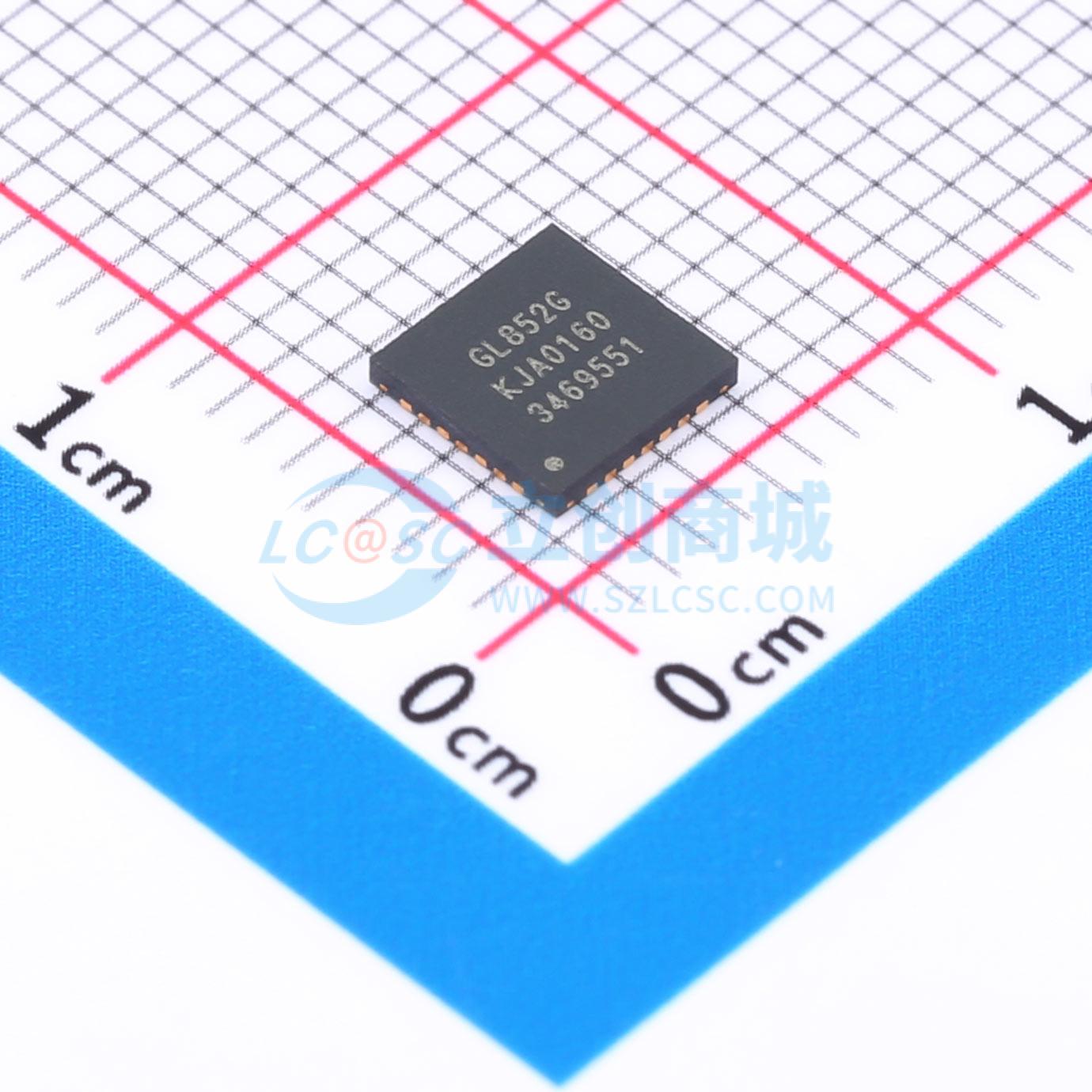 IC giao tiếp USB GL852G-OHY60 GENESYS QFN-28 - Techcore Việt Nam