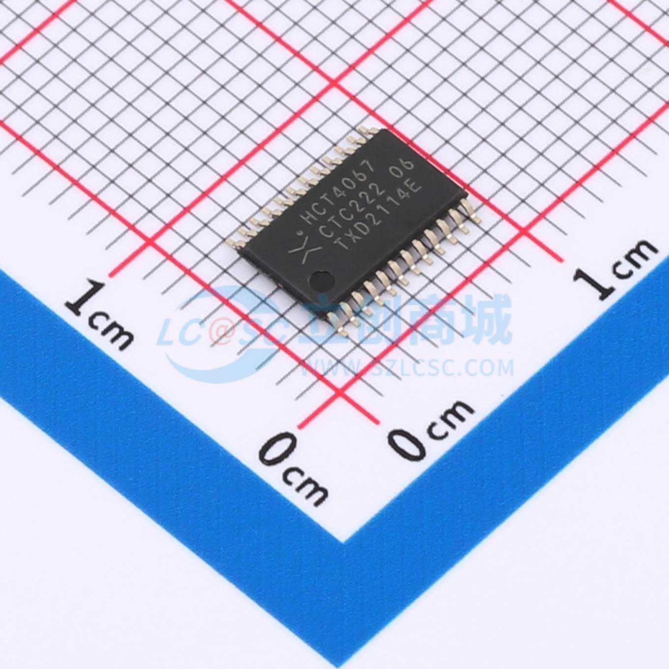 Linh kiện điện tử 74HCT4067PW-Q100J Nexperia TSSOP-24 - Techcore Việt Nam