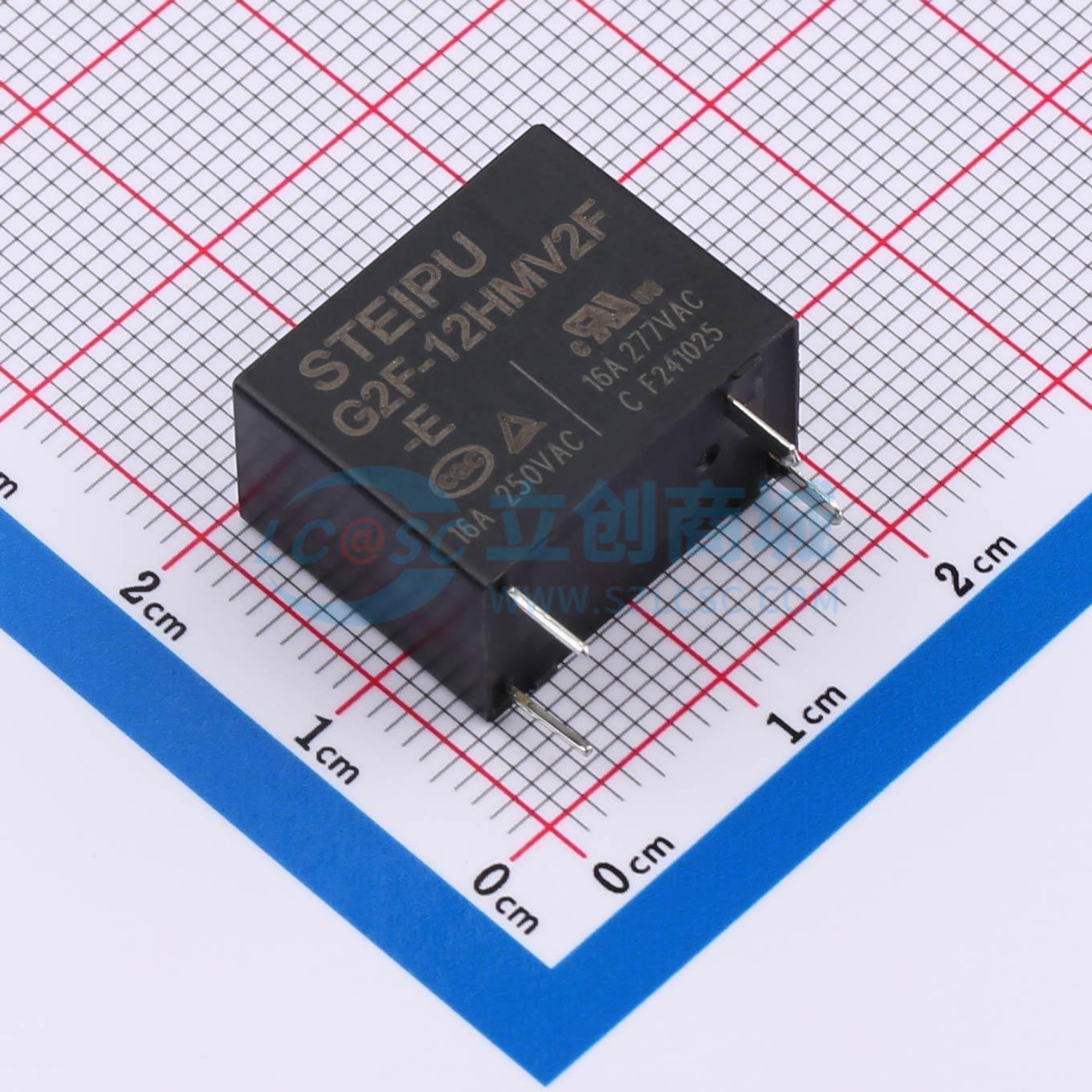 Rơ-le công suất G2F-12HMV2F-E 001 STEIPU 12V THT,18.2x10.2mm - Techcore Việt Nam