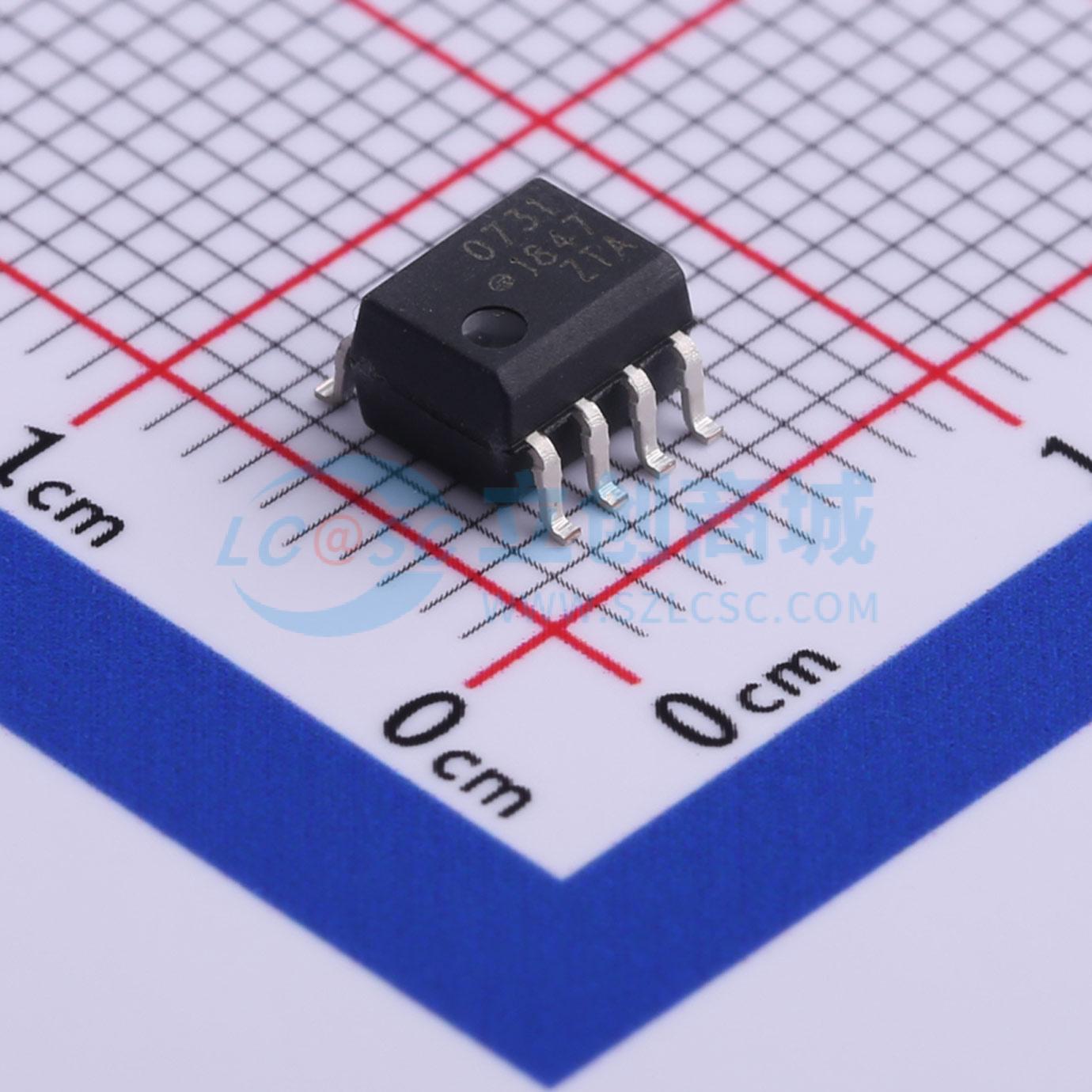 Optocoupler logic HCPL-0731-500E Broadcom SOP-8 - Techcore Việt Nam