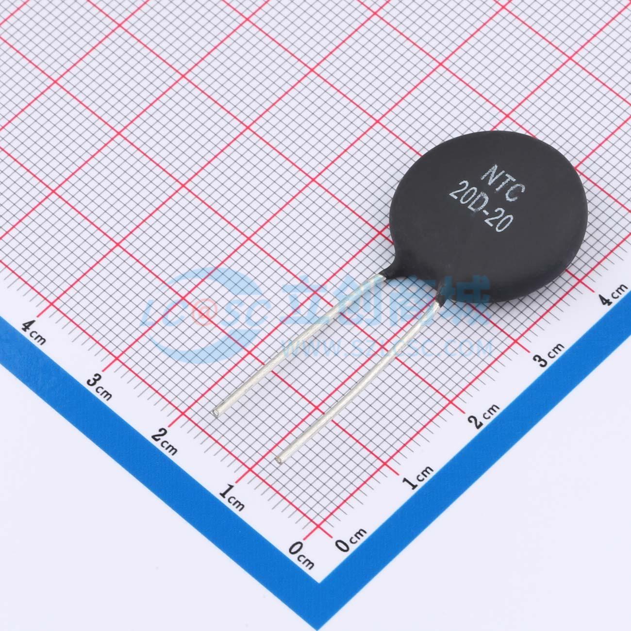 Điện trở nhiệt NTC NTC20D-20 RUILON Xuyên lỗ, P=10mm 20Ω - Techcore Việt Nam