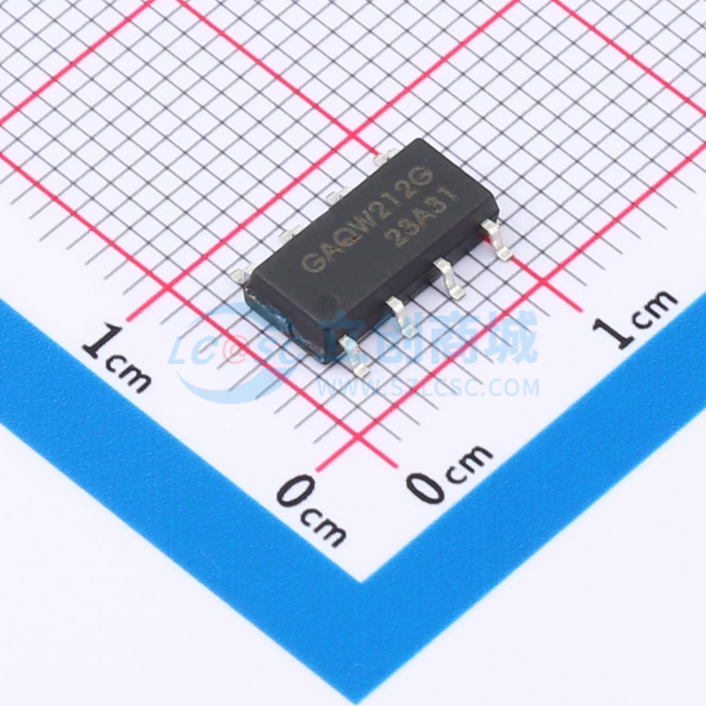 Relay bán dẫn MOS GAQW212GS SUPSiC SOP-8 60V - Techcore Việt Nam