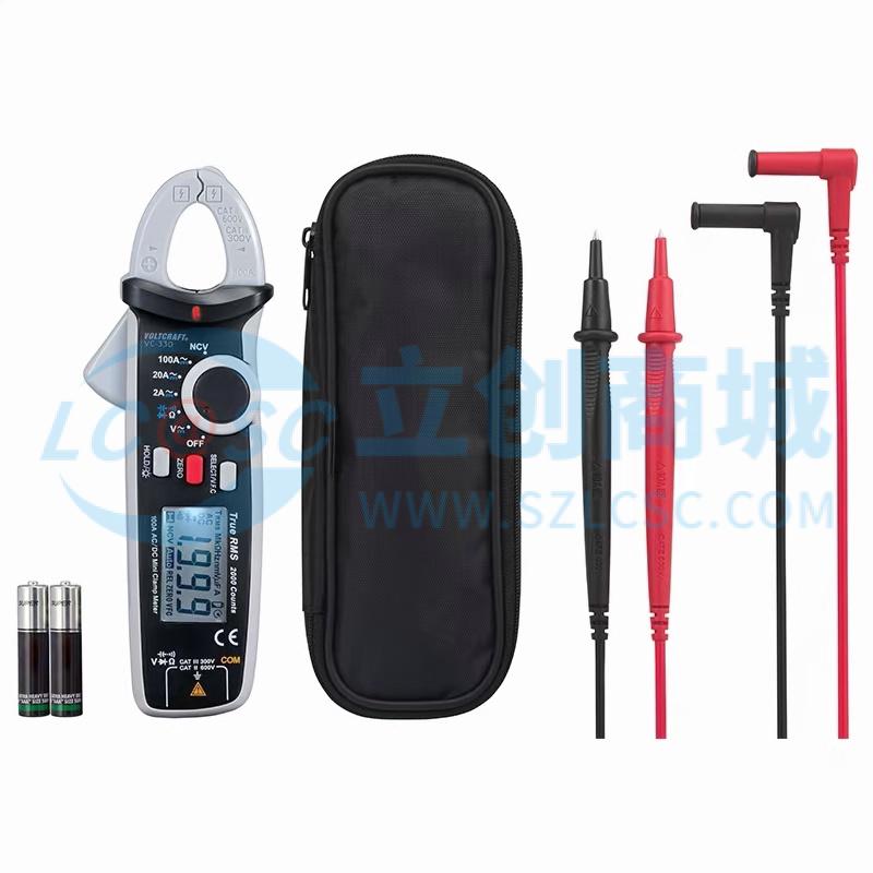 Ampe kìm VC330 Voltcraft Phù hợp kiểm tra và bảo trì hiện trường - Techcore Việt Nam