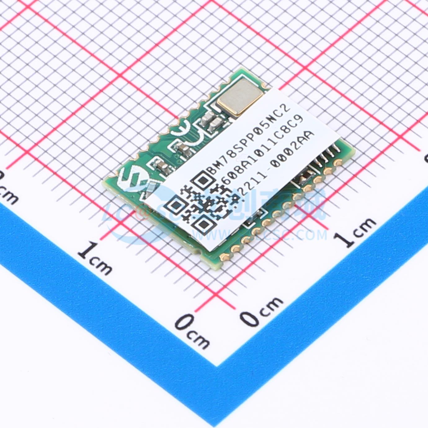 Module Bluetooth BM78SPP05NC2-0002AA MICROCHIP SMD-30P - Techcore Việt Nam