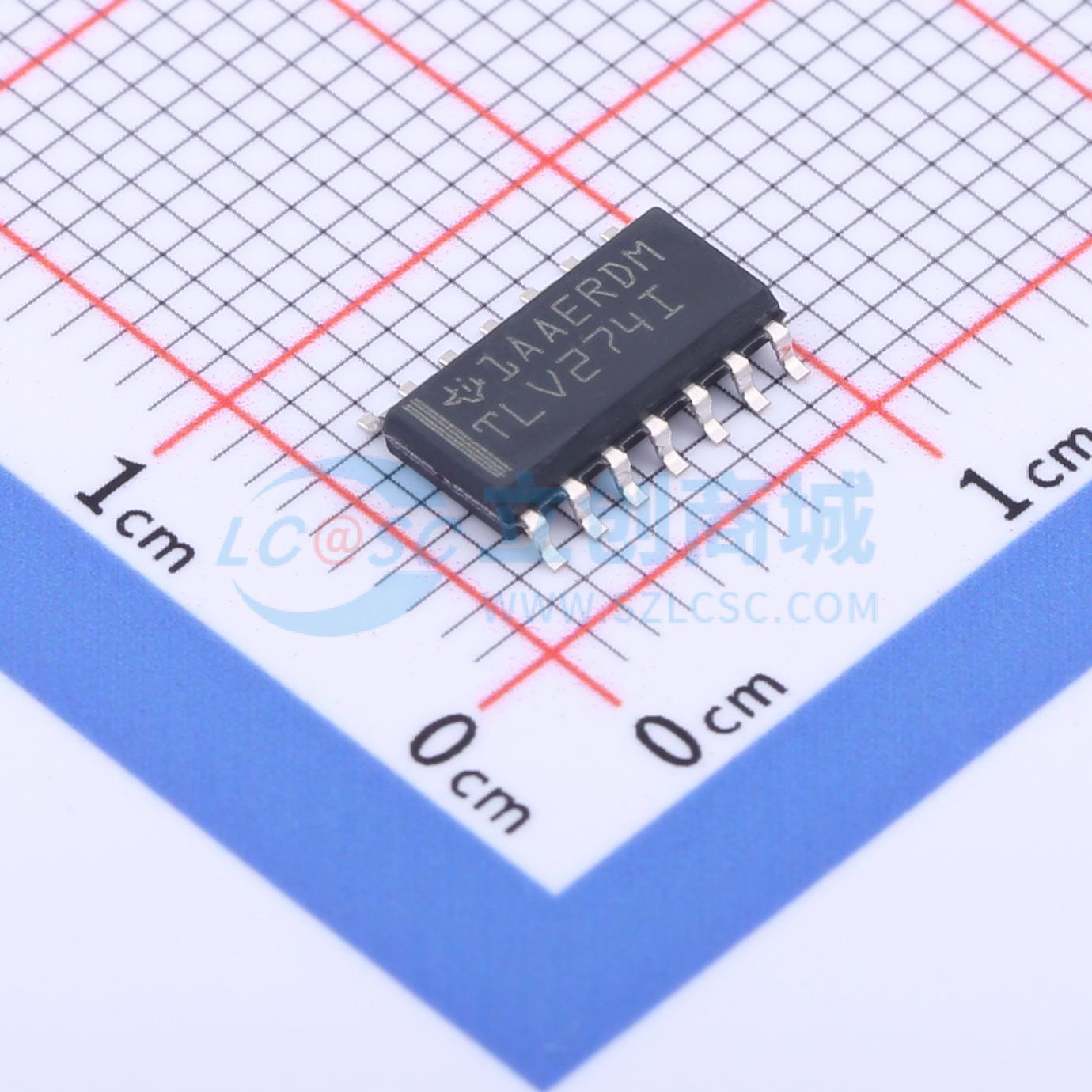 IC Khuếch Đại Thuật Toán TLV274IDR Texas Instruments SOIC-14 4 kênh Rail-to-Rail 16 V 3 MHz - Techcore Việt Nam