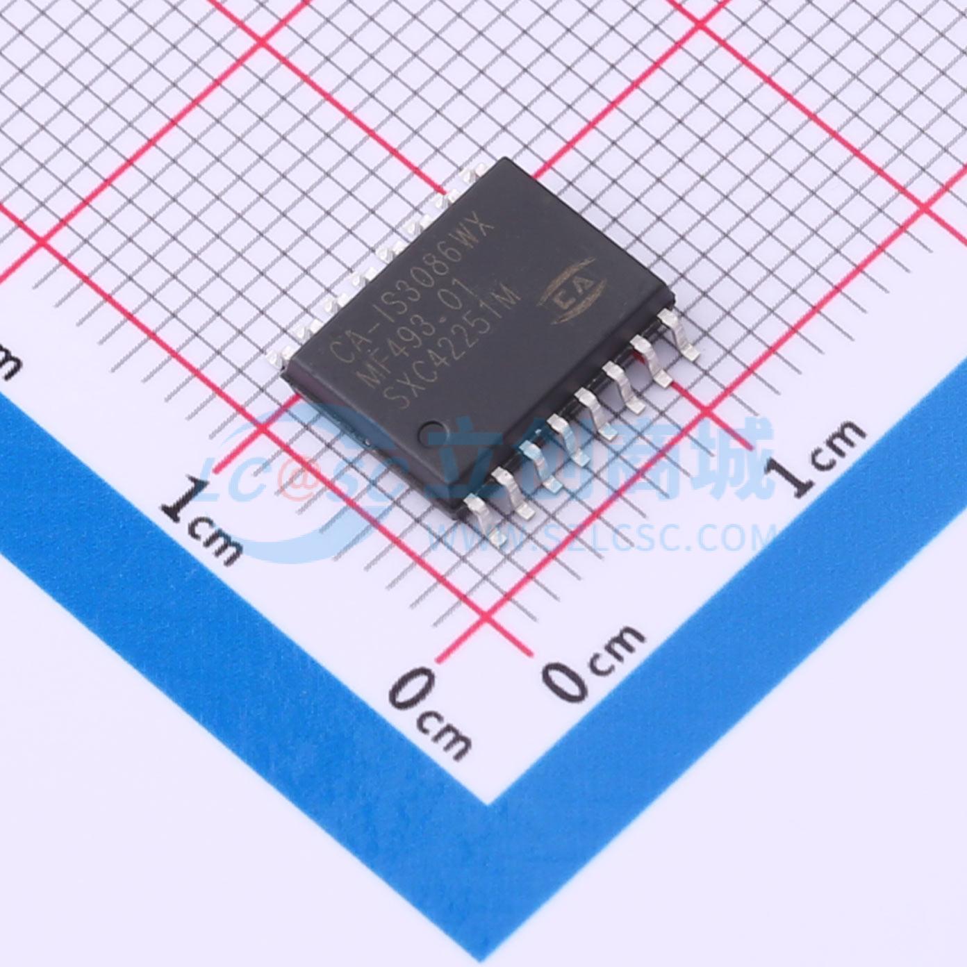 IC Thu Phát RS485/RS422 Cách Ly CA-IS3086WX Chipanalog SOIC-16-WB 10Mbps 5000 - Techcore Việt Nam