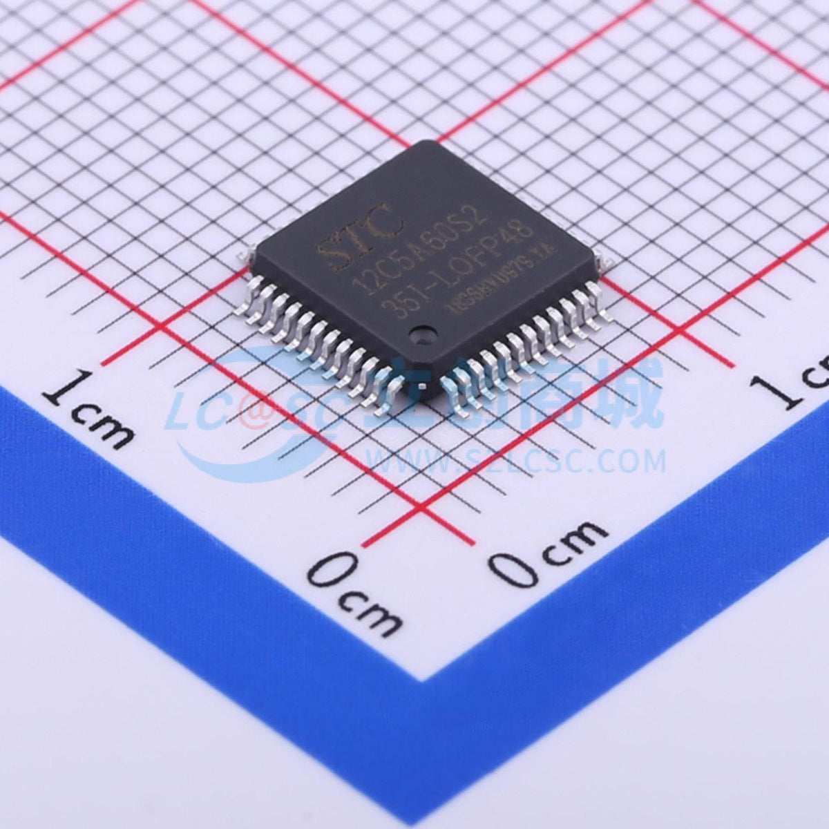Vi điều khiển MCU STC12C5A60S2-35I-LQFP48 LQFP-48(7x7) - Techcore Việt Nam