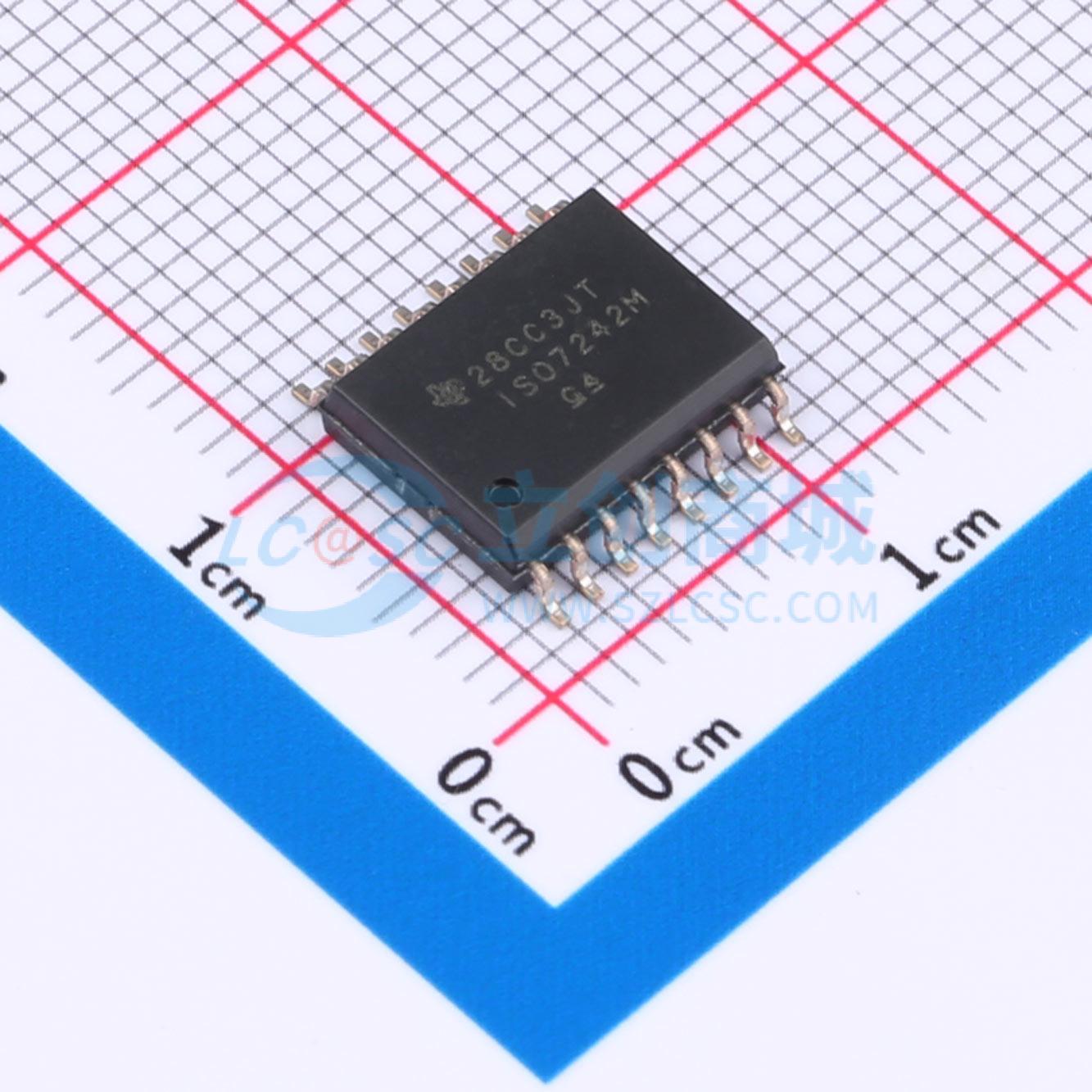 IC Cách Ly Số ISO7242MDWR TI SOIC-16-300mil 150Mbps 2 Kênh - Techcore Việt Nam