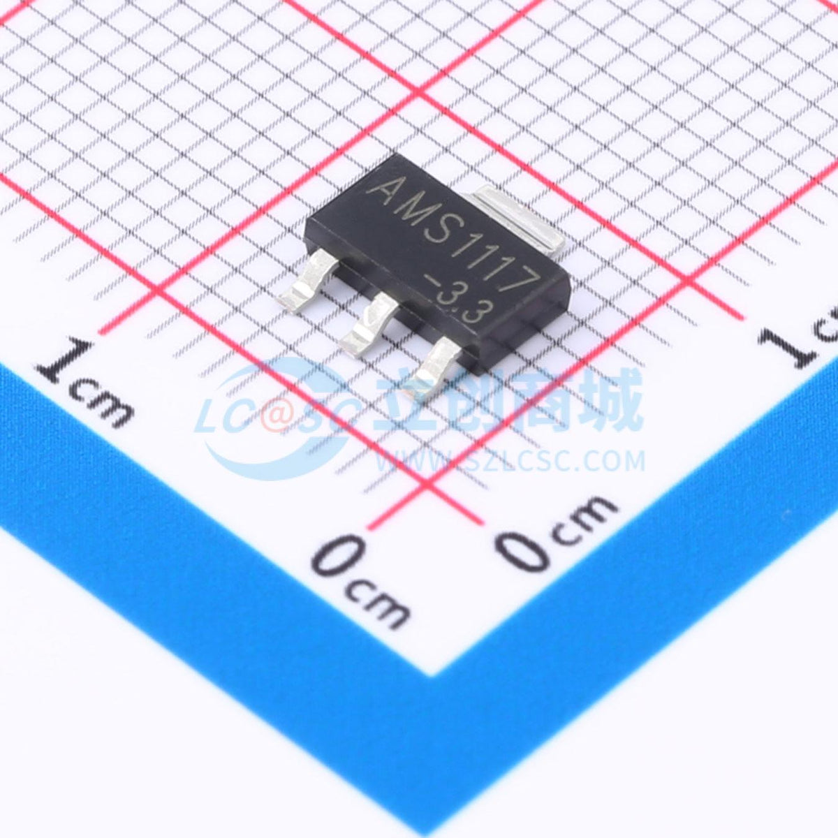IC ổn áp tuyến tính LDO AMS1117-3.3 GOODWORK SOT-223 - Techcore Việt Nam