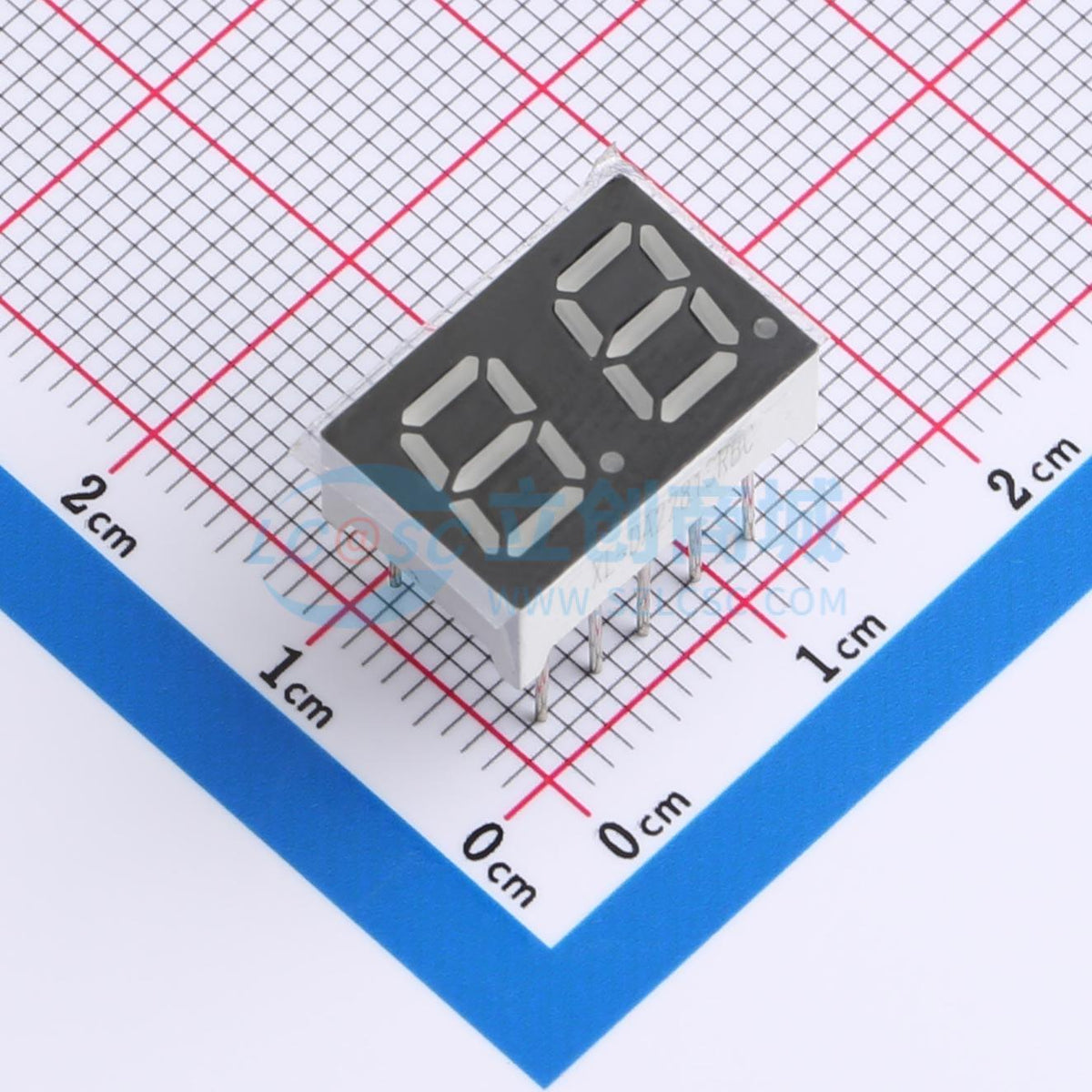LED 7 đoạn XL-DA2281SRBC XINGLIGHT DIP,15x10mm Cathode chung - Techcore Việt Nam