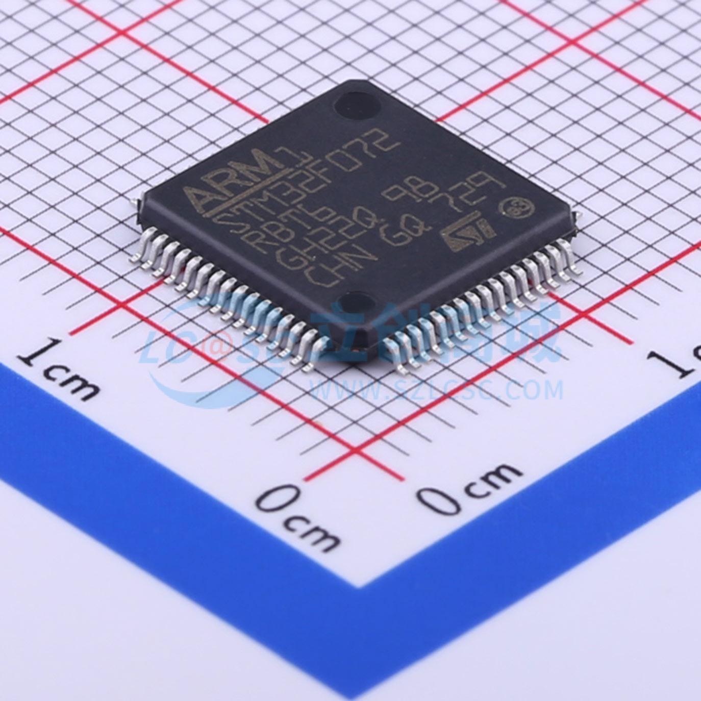 IC quản lý nguồn STM32F072RBT6 STMicroelectronics LQFP-64(10x10) - Techcore Việt Nam