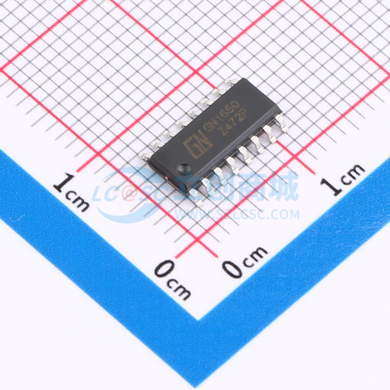 IC điều khiển LED 7 đoạn GN1650 GN SOP-16 1V - Techcore Việt Nam