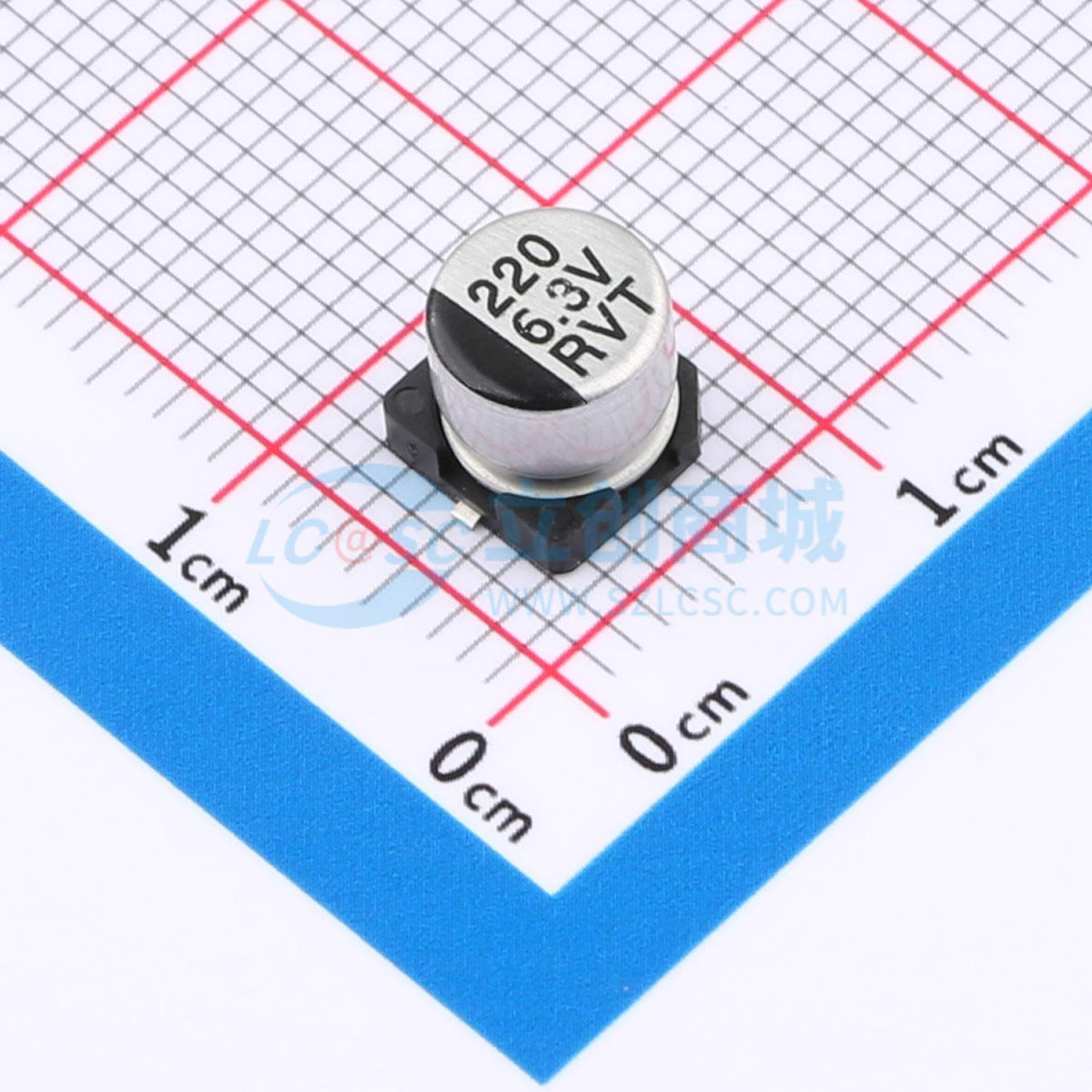 Linh kiện điện tử RVT0J221M0605 HONOR SMD,D6.3xL5.4mm - Techcore Việt Nam