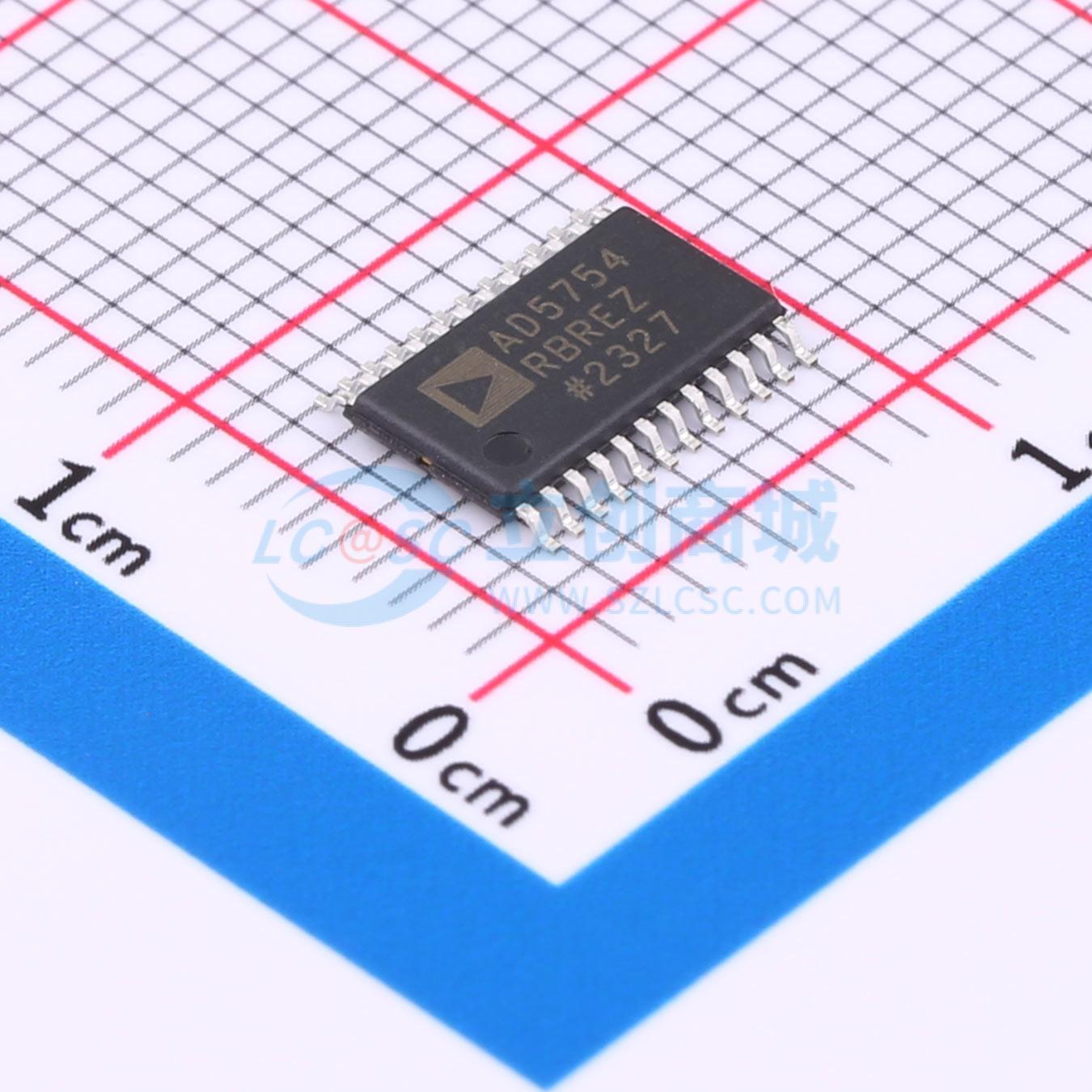 IC DAC AD5754RBREZ TSSOP-24-EP-175mil - Techcore Việt Nam
