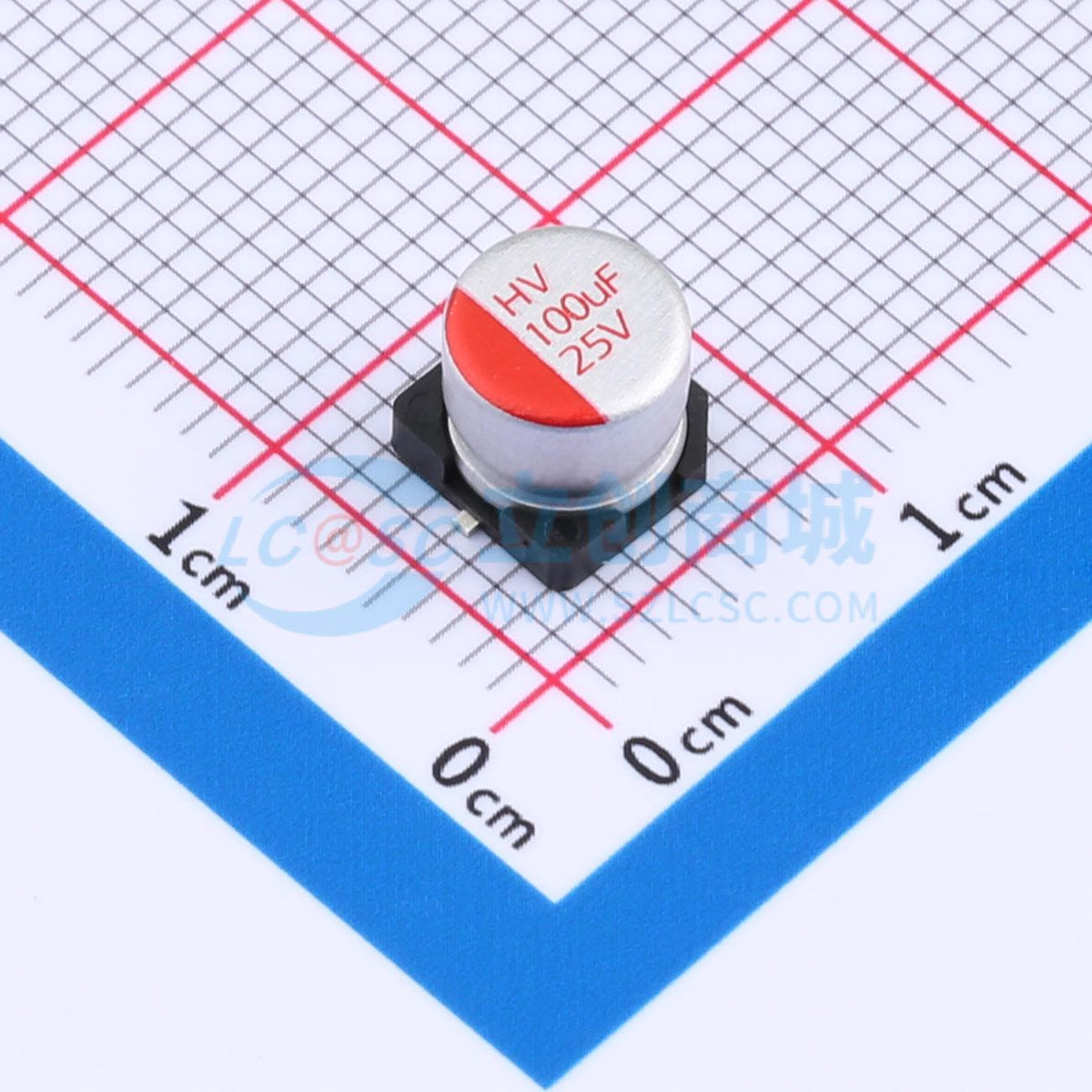Linh kiện điện tử HV1E107M0605PZ HONOR SMD,D6.3xL5.8mm - Techcore Việt Nam