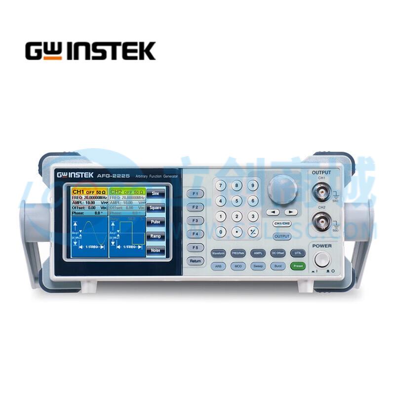 Máy phát tín hiệu AFG-2225 GWINSTEK 2CH 25MHz Phù hợp đo kiểm trong phòng lab - Techcore Việt Nam