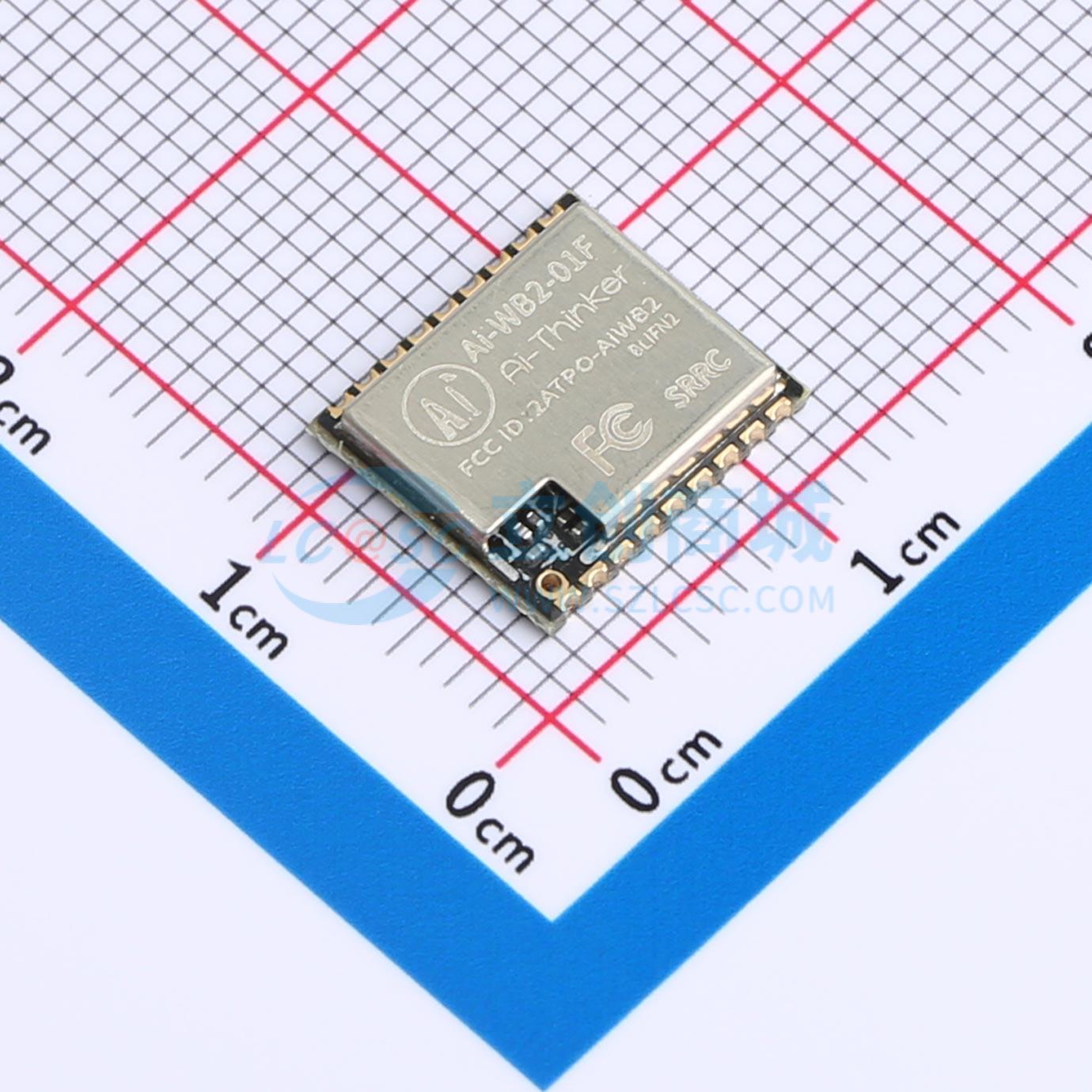 Module WiFi Ai-WB2-01F Ai-Thinker SMD-18_EP_10x11x1.1mm 2.4GHz - Techcore Việt Nam