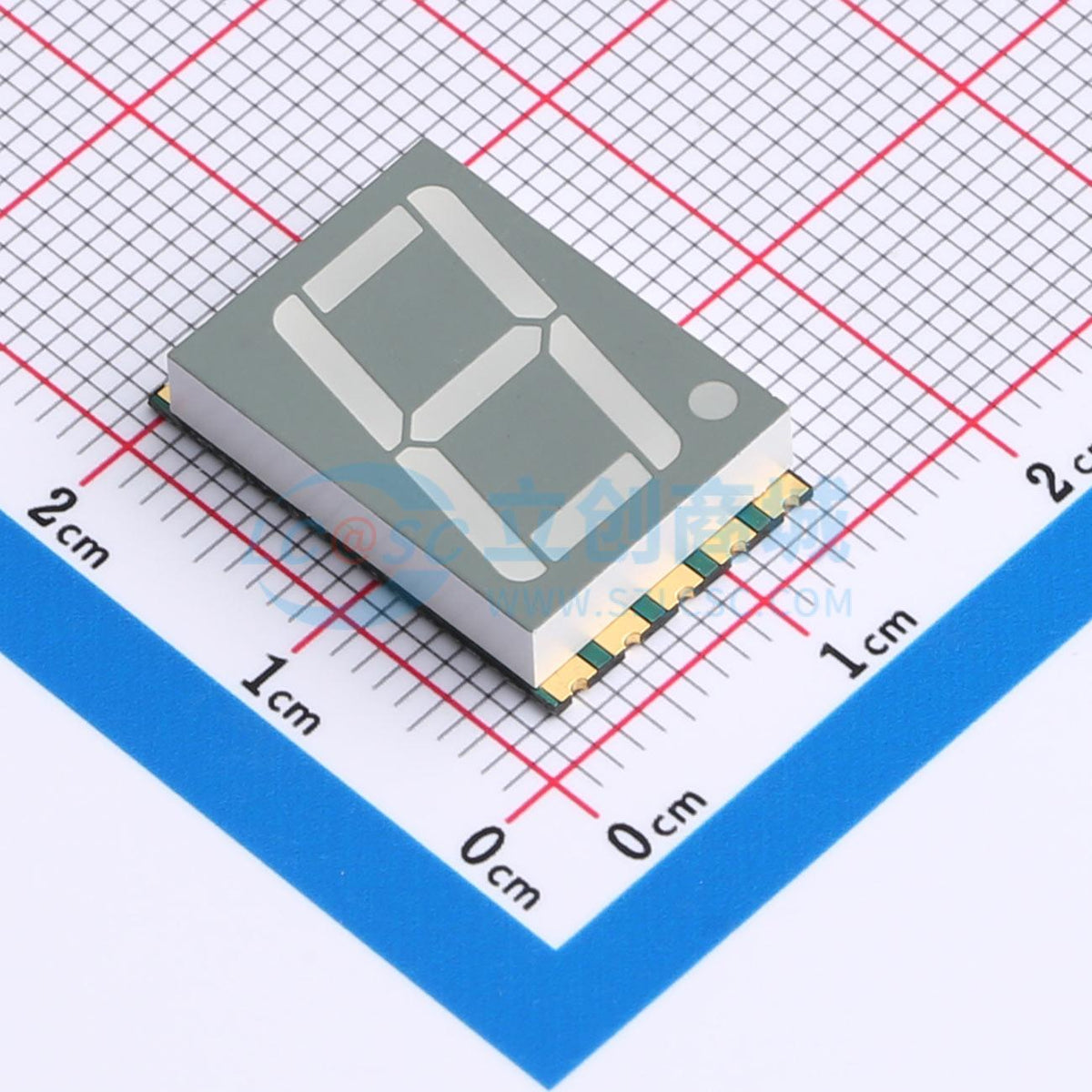 LED 7 đoạn GS5612AR-G Guangcai Display SMD,19x12.5mm - Techcore Việt Nam
