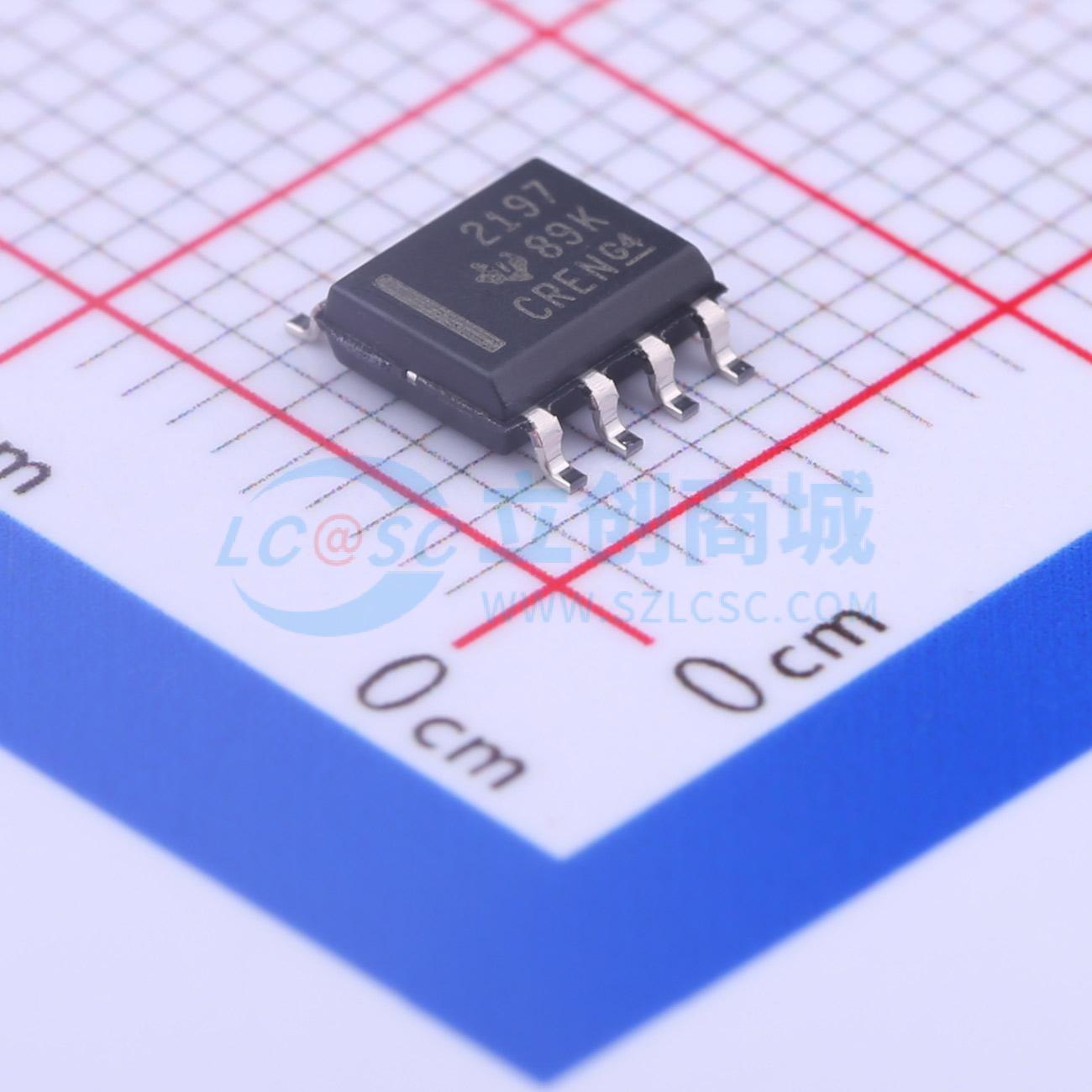 IC Khuếch Đại Thuật Toán Chính Xác OPA2197IDR Texas Instruments SOIC-8 2 kênh Rail-to-Rail 4.5–36 V - Techcore Việt Nam