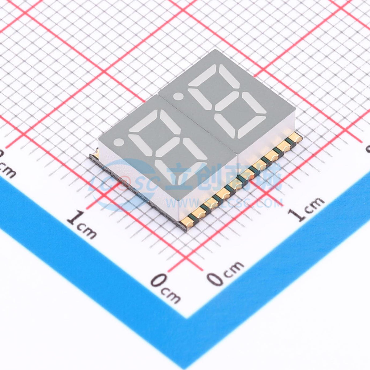 LED 7 đoạn GS3021AR-G Guangcai Display - Techcore Việt Nam