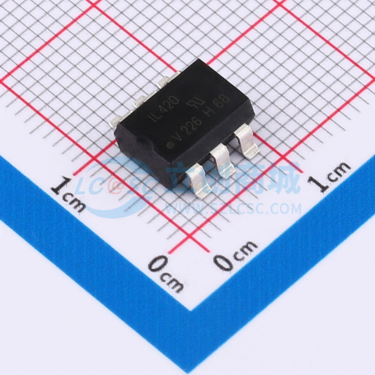 Optocoupler TRIAC IL420-X009T Vishay SMD-6P 800V - Techcore Việt Nam