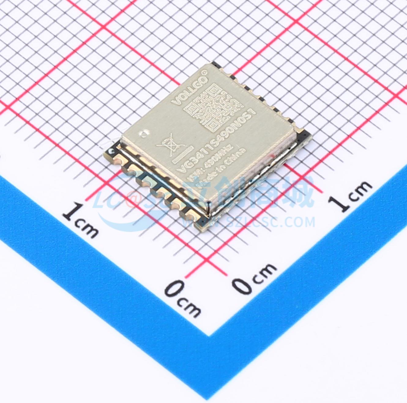 Module RF VG3411S490N0S1 Vollgo SMD 11.5x10mm 490MHz - Techcore Việt Nam