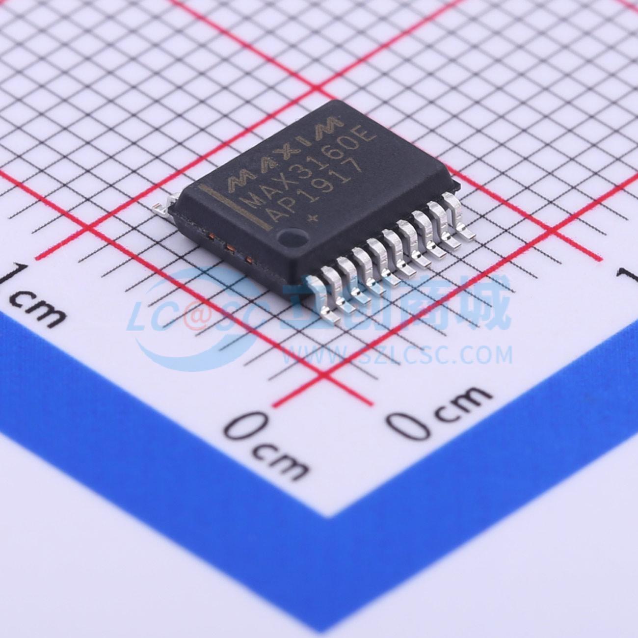 IC giao tiếp RS-485 MAX3160EAP+T ADI SSOP-20 - Techcore Việt Nam