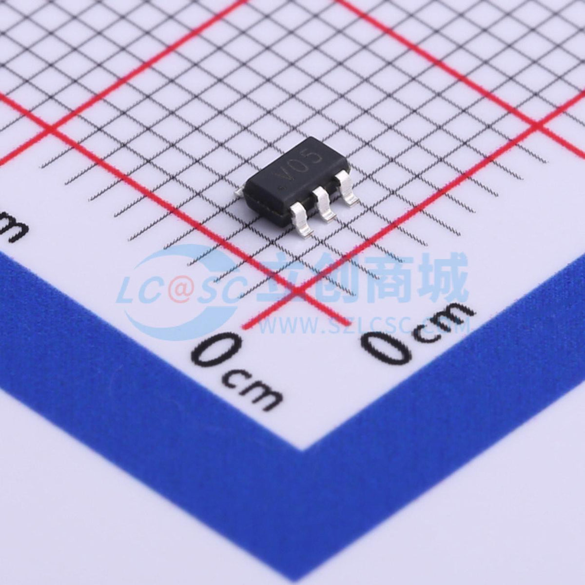 Diode bảo vệ TVS/ESD SRV05-4 TECH PUBLIC SOT-23-6 5V - Techcore Việt Nam