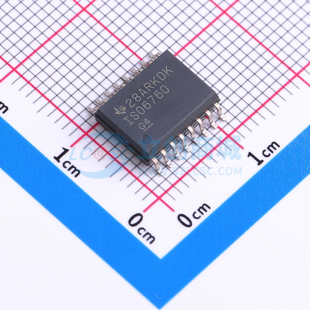 IC Cách Ly Số ISO6760QDWRQ1 TI SOIC-16 50Mbps 6 Kênh - Techcore Việt Nam