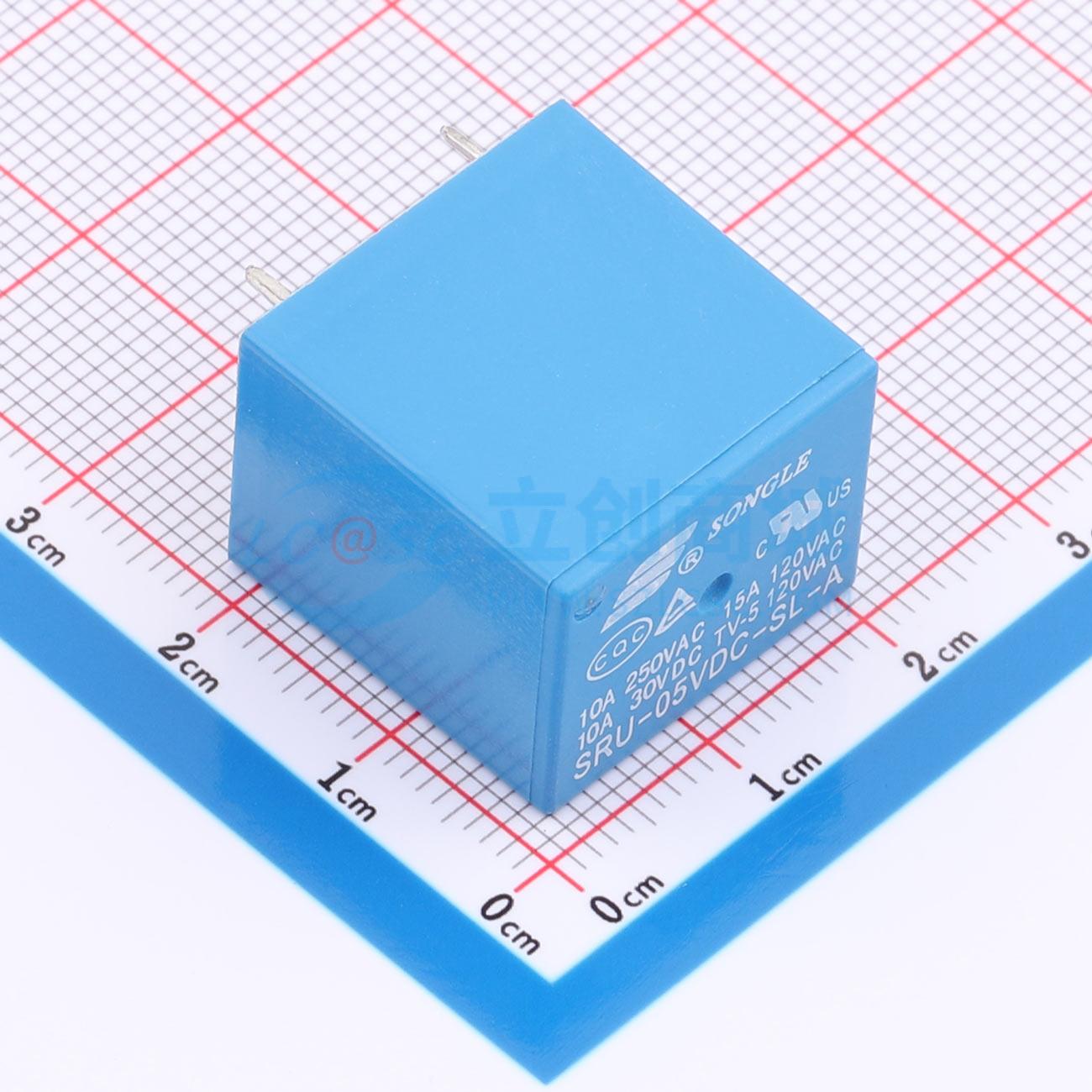 Rơ-le điện tử SRU-05VDC-SL-A SONGLE 5V THT,20.5x16.8mm - Techcore Việt Nam