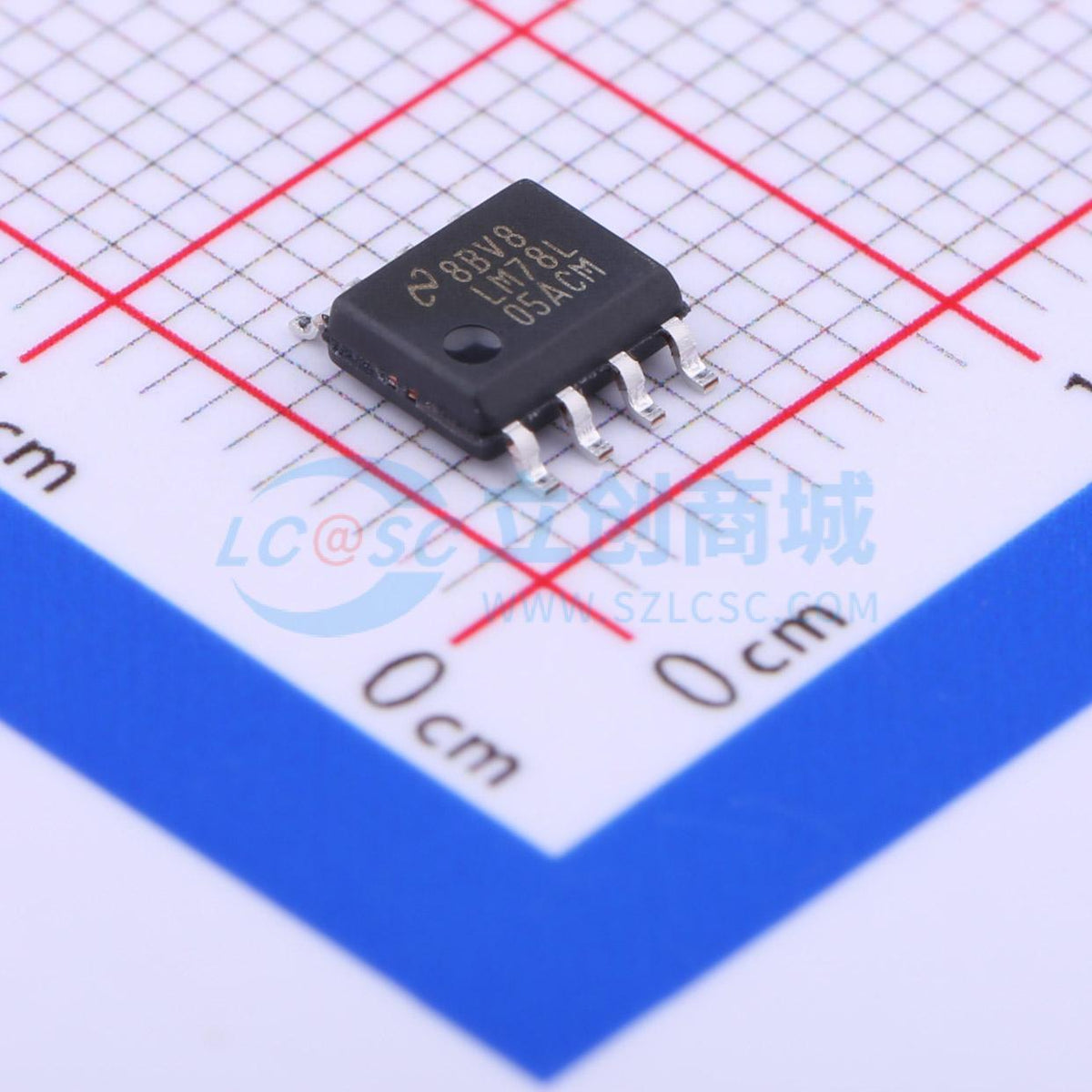 IC ổn áp tuyến tính LDO LM78L05ACMX/NOPB Texas Instruments SOIC-8 - Techcore Việt Nam