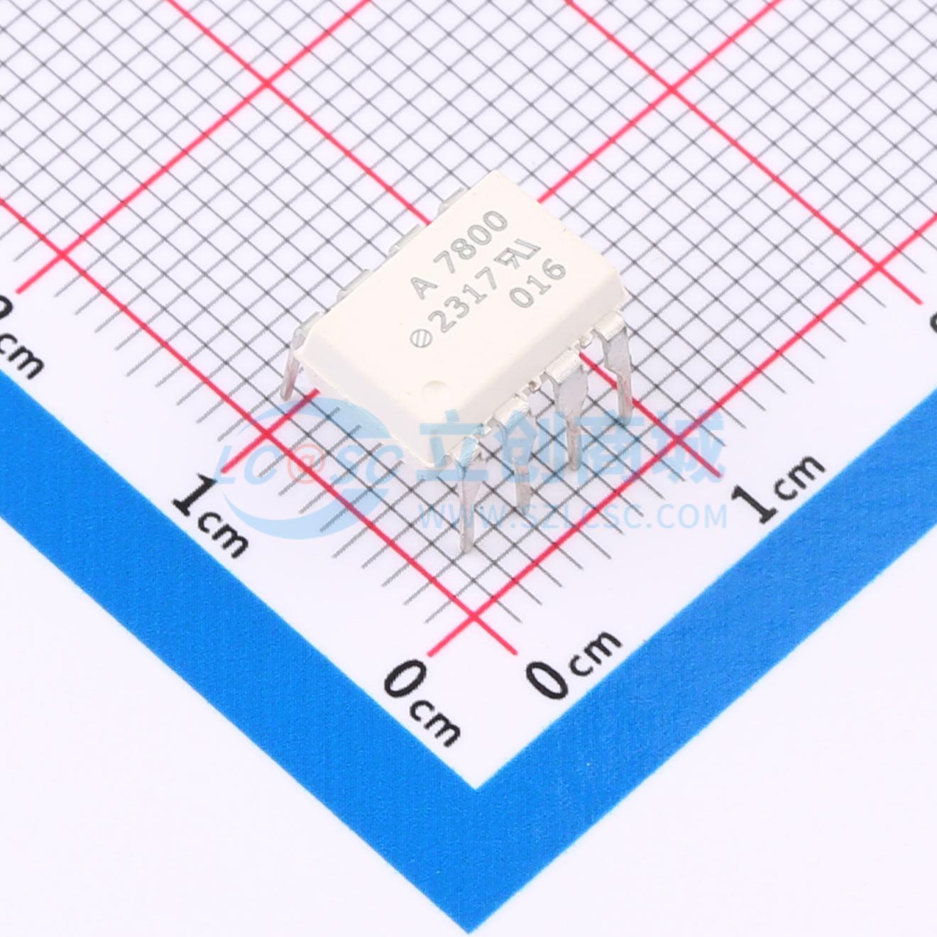 IC Khuếch Đại Cách Ly HCPL-7800-000E Broadcom DIP-8 100kHz ±200mV - Techcore Việt Nam