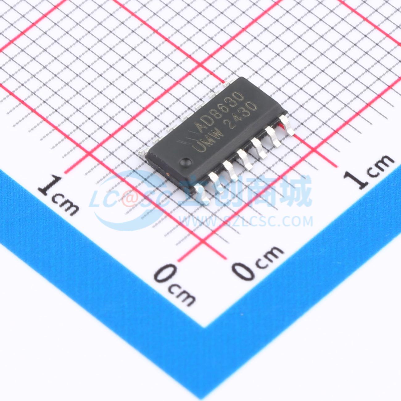 IC Khuếch Đại Thuật Toán AD8630ARZ(UMW) SOP-14 1 kênh Rail-to-Rail 2.5 MHz - Techcore Việt Nam