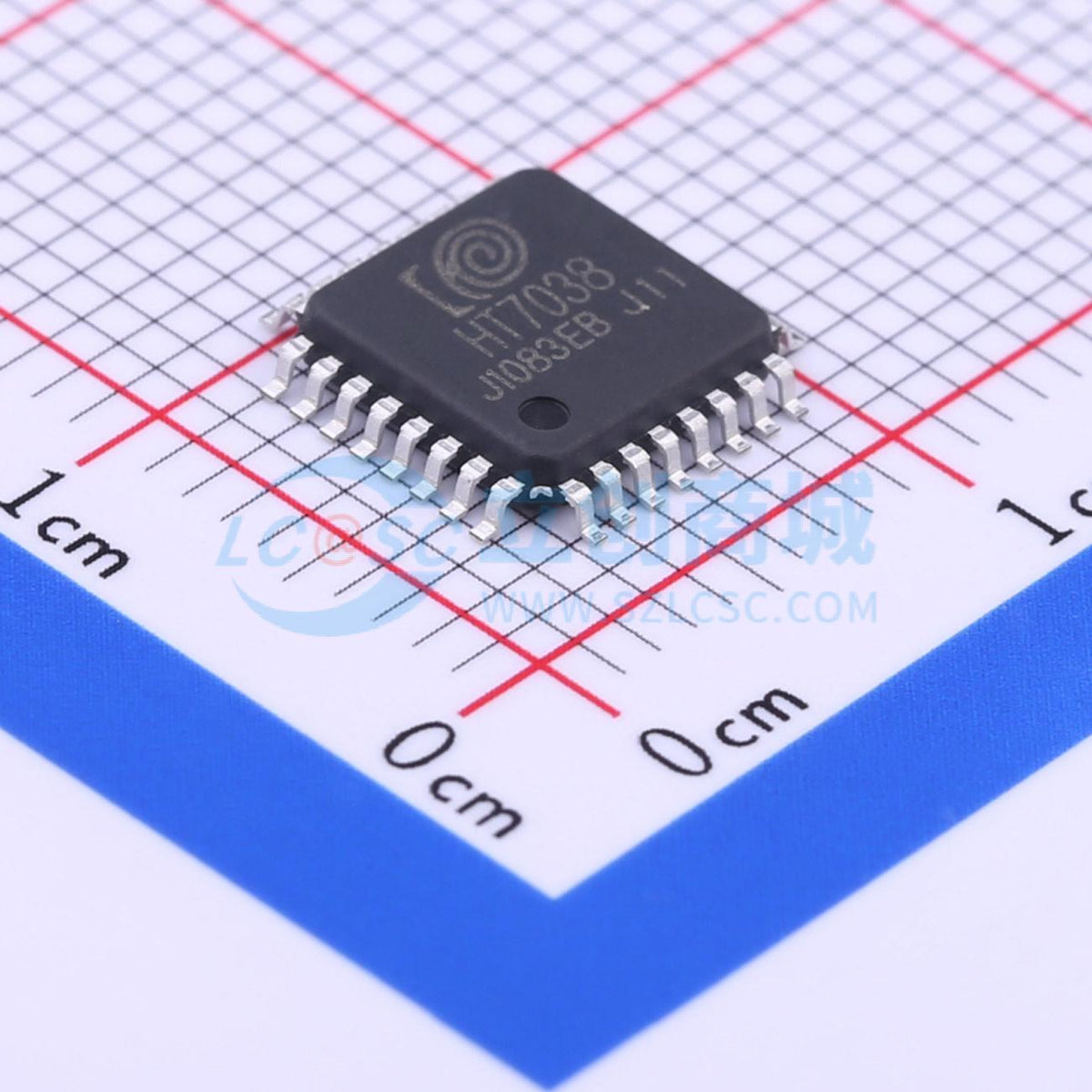 IC ADC HT7038 LQFP-32(7x7) - Techcore Việt Nam