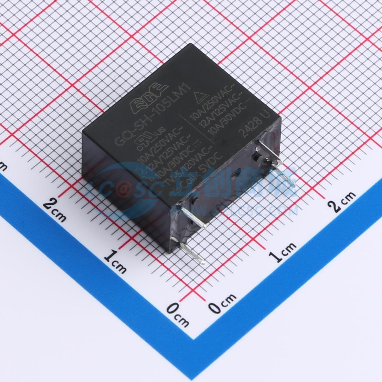 Rơ-le điện tử ETR-GQ-SH-105LM1Z ECE 5V THT,18.2x10mm - Techcore Việt Nam