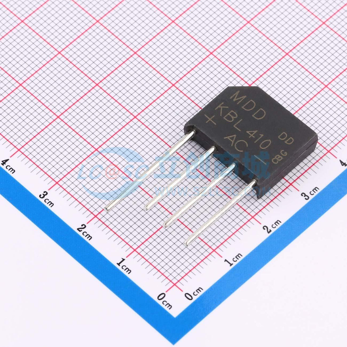 Cầu chỉnh lưu KBL410 MDD 1.1V@4A - Techcore Việt Nam