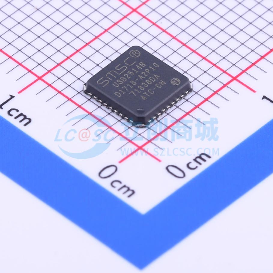 IC giao tiếp USB USB2514B-AEZC-TR MICROCHIP VQFN-36-EP(6x6) - Techcore Việt Nam