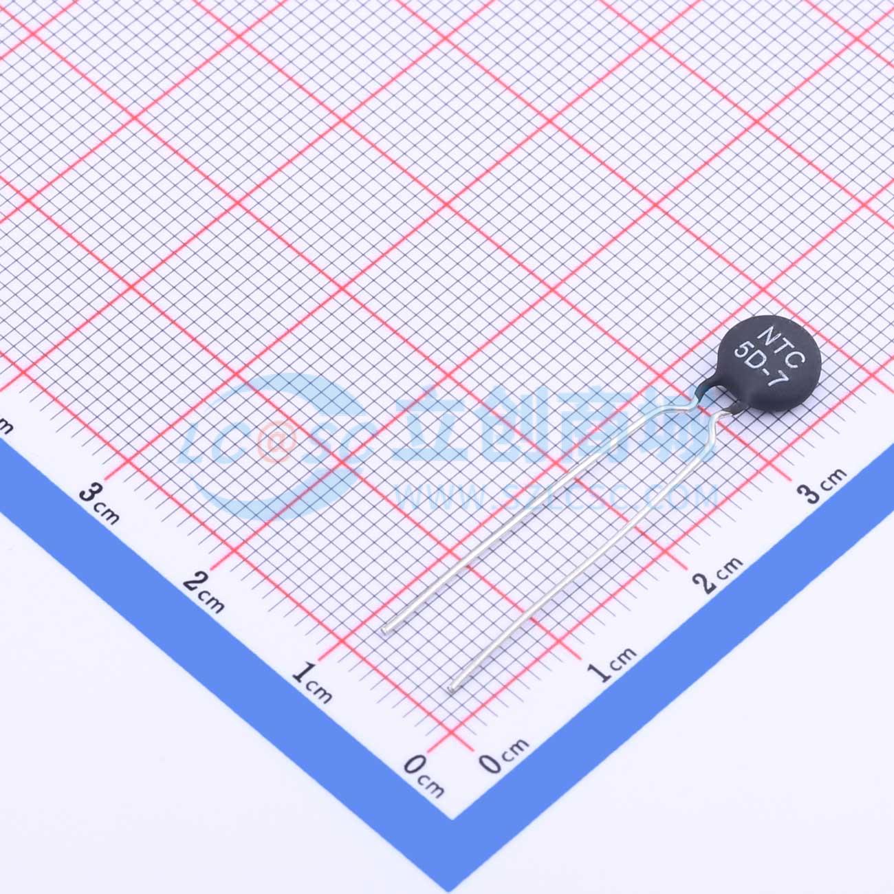 Điện trở nhiệt NTC NTC 5D-7 RUILON Xuyên lỗ, P=5mm 5Ω - Techcore Việt Nam