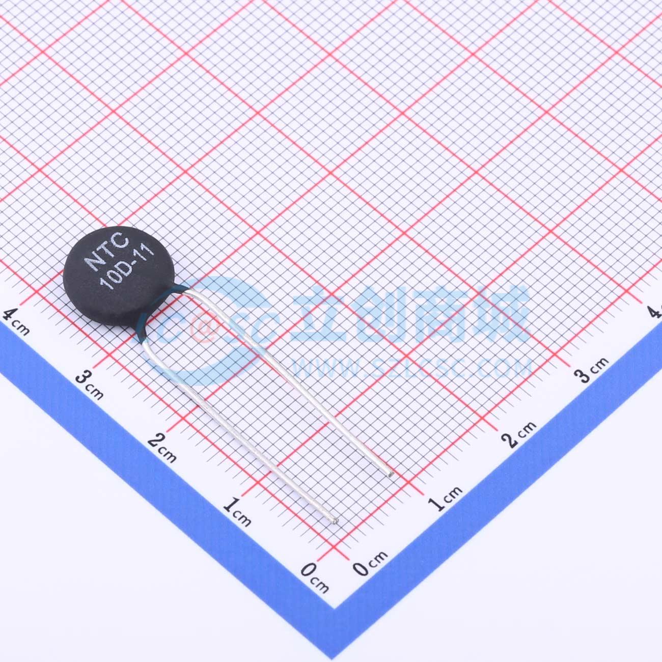 Điện trở nhiệt NTC NTC10D-11 RUILON Xuyên lỗ, P=7.5mm 10Ω - Techcore Việt Nam