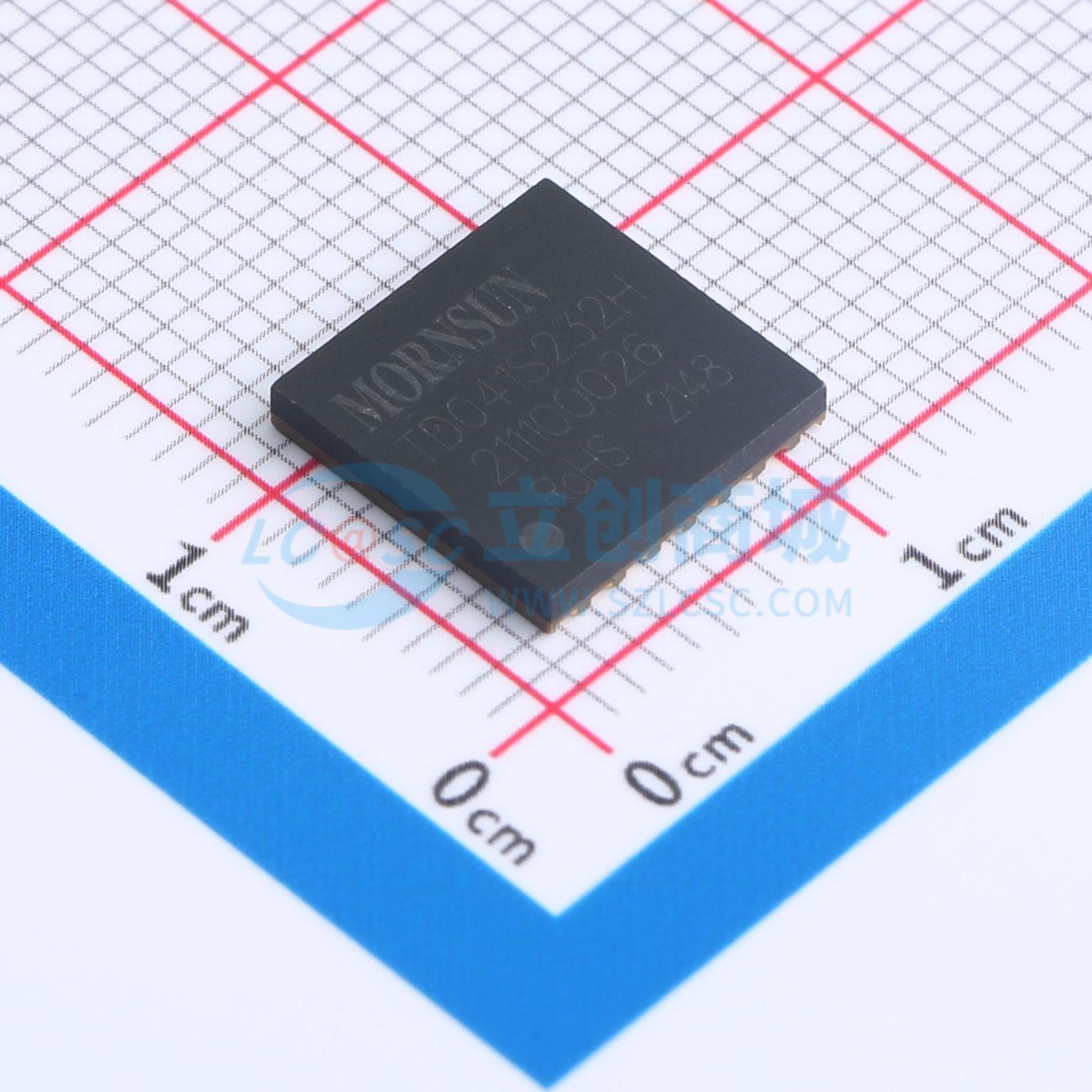 IC Thu Phát RS232 Cách Ly TD041S232H MORNSUN DFN-16(10x10) - Techcore Việt Nam