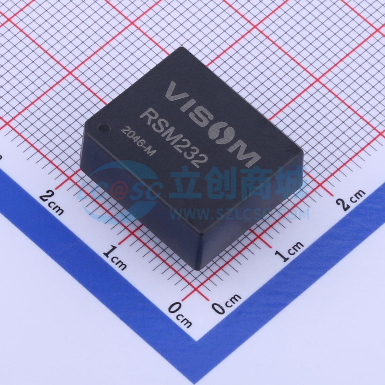 Module Giao Tiếp RS232 RSM232 VISOM DIP 19.5x16.5mm 3.15V~5.25V - Techcore Việt Nam