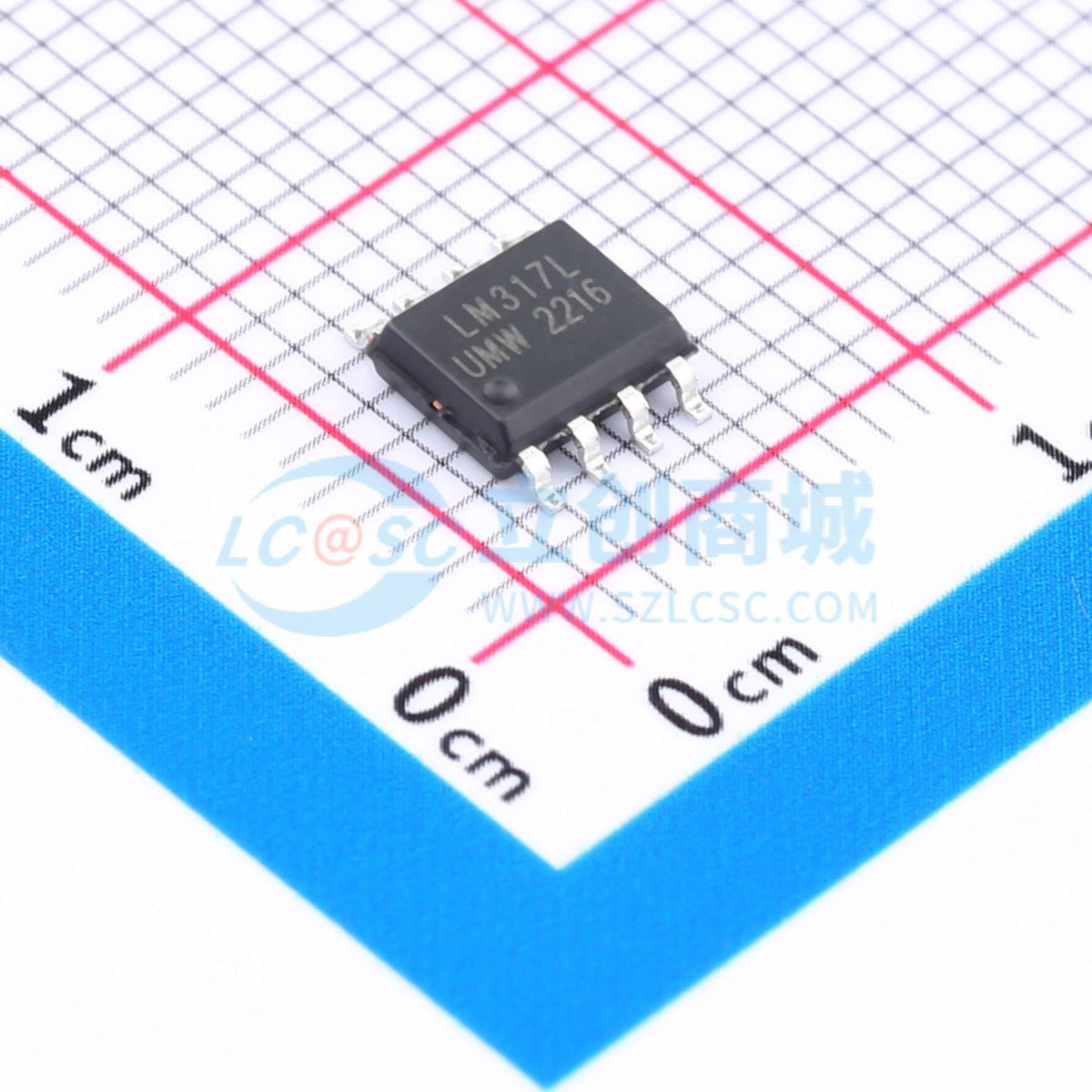 Linh kiện điện tử LM317LD UMW SOP-8 - Techcore Việt Nam