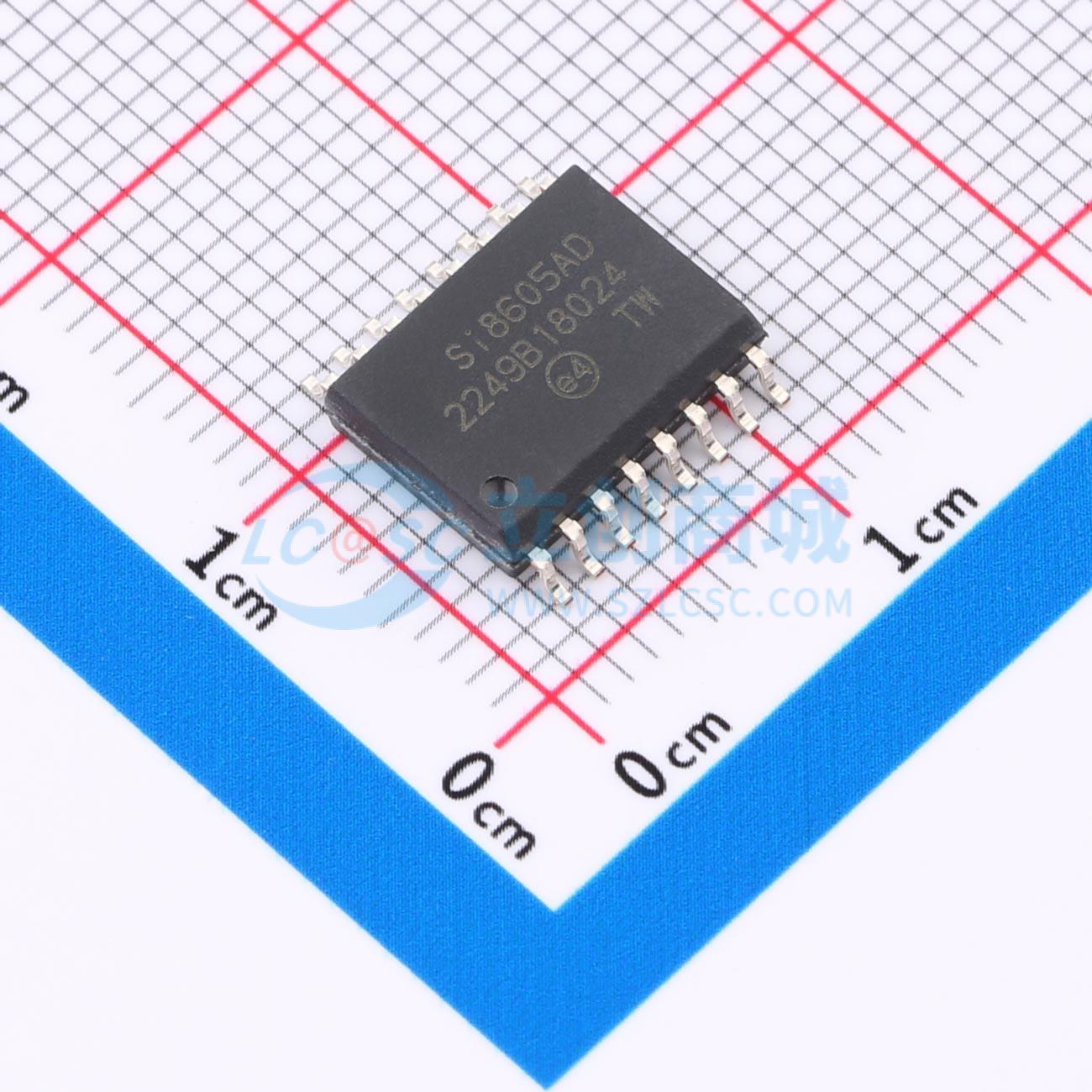 IC Cách Ly I2C SI8605AD-B-IS SKYWORKS/SILICON LABS SOIC-16-300mil - Techcore Việt Nam