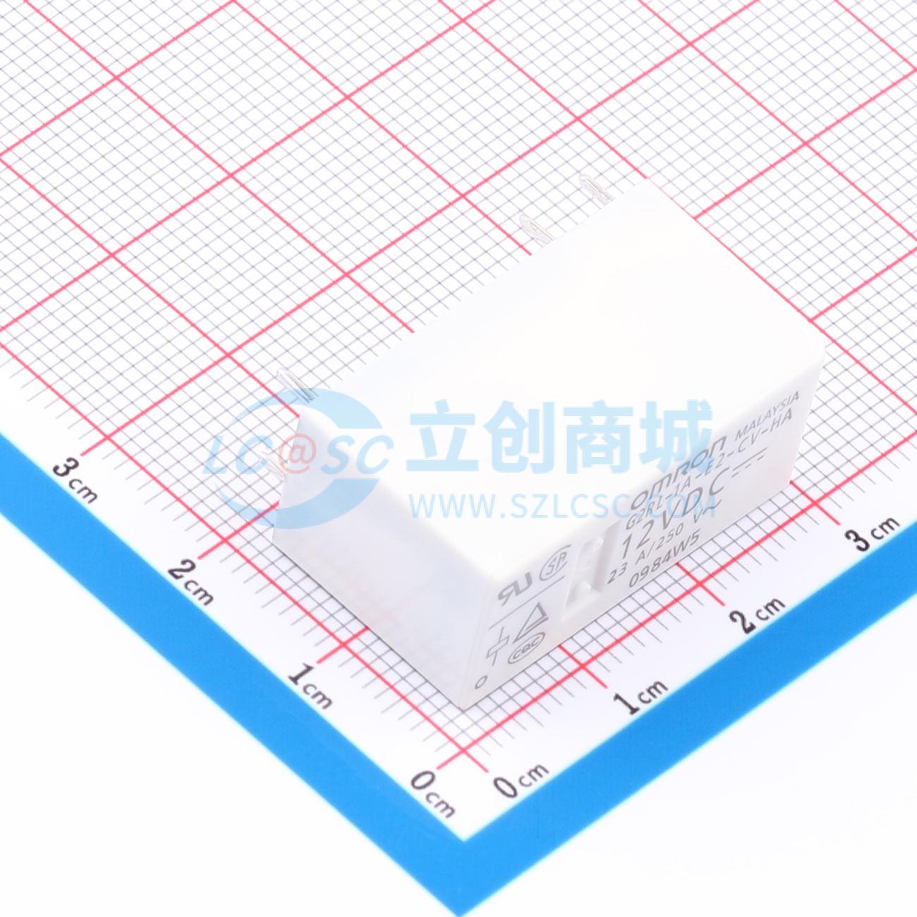 Rơ-le điện tử G2RL-1A-E2-CV-HA DC12 OMRON 12V THT - Techcore Việt Nam
