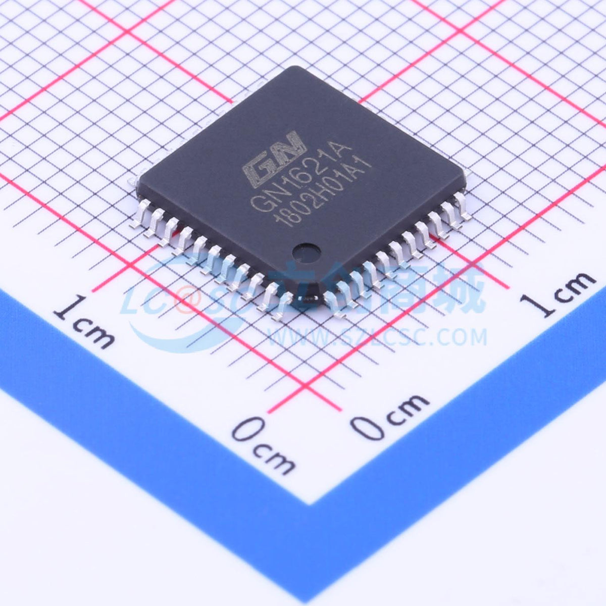 IC điều khiển LCD GN1621A GN QFP-44(10x10) 1V - Techcore Việt Nam