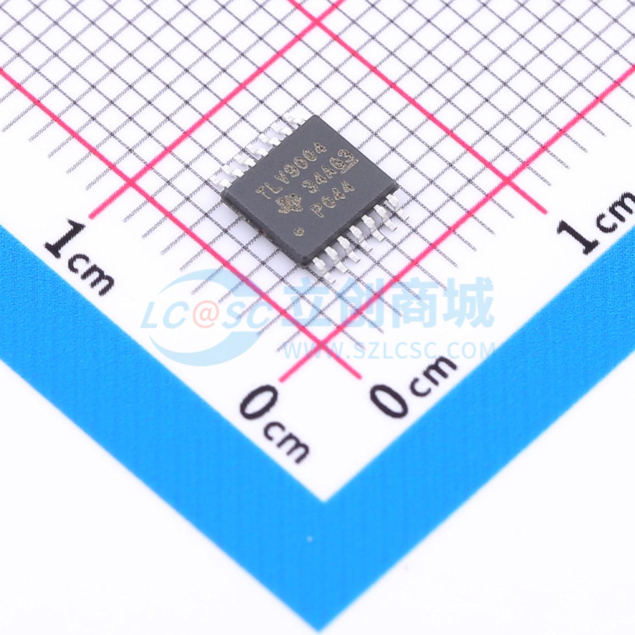 IC Khuếch Đại Thuật Toán TLV9004IPWR Texas Instruments TSSOP-14 4 kênh Rail-to-Rail 5.5 V 1 MHz - Techcore Việt Nam