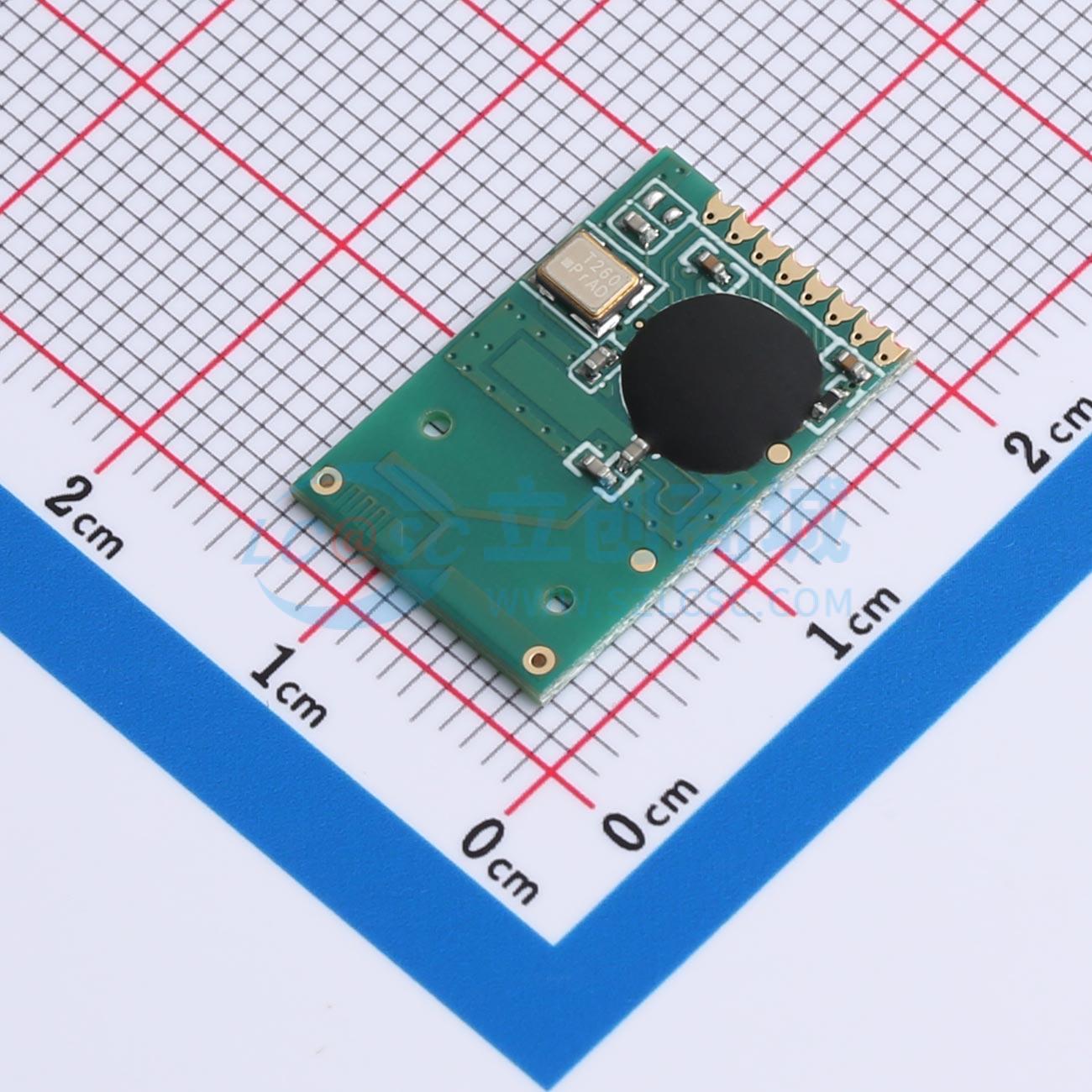 Module RF CC2500MTR2.4-GC Silicontra SMD 18.5x12mm FSK, MSK, GFSK, ASK, OOK - Techcore Việt Nam