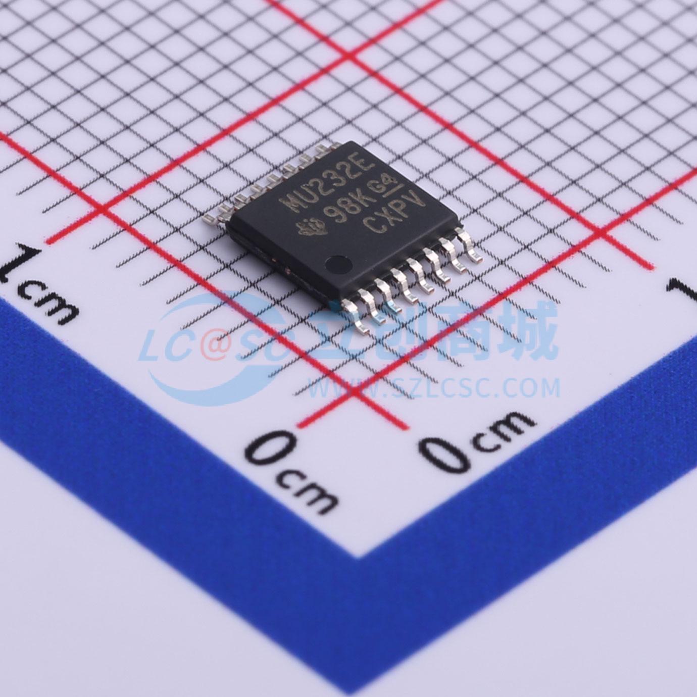 Linh kiện bảo vệ ESD SN65C3232EPWR Texas Instruments TSSOP-16 - Techcore Việt Nam