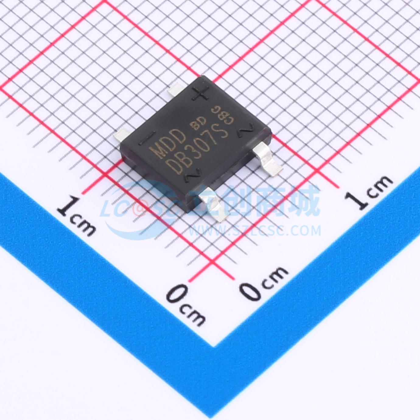 Cầu chỉnh lưu DB307S MDD DBS 1.1V@3A - Techcore Việt Nam