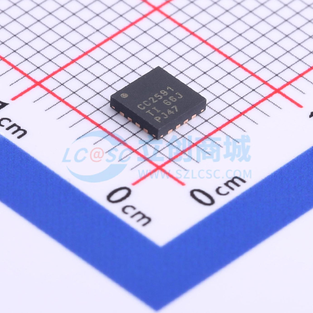 Linh kiện điện tử CC2591RGVR Texas Instruments QFN-16-EP(4x4) - Techcore Việt Nam
